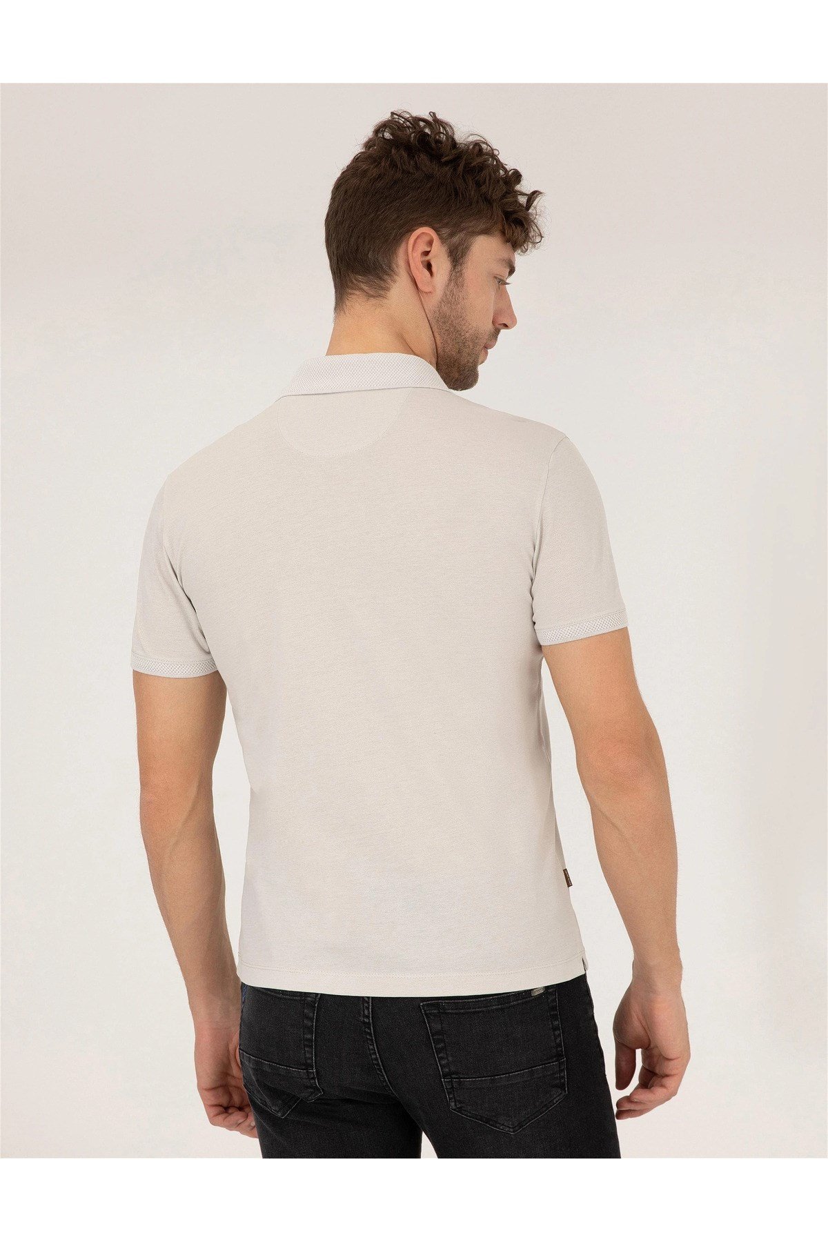 Slim Fit Polo Yaka Merserize Tişört G021SZ011.000.1567290.VR054