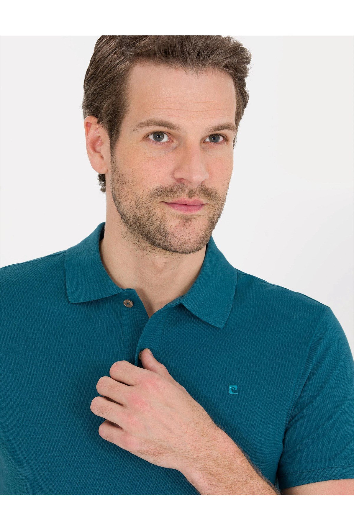 Slim Fit Polo Yaka Merserize Tişört G021SZ011.000.1567290.VR054
