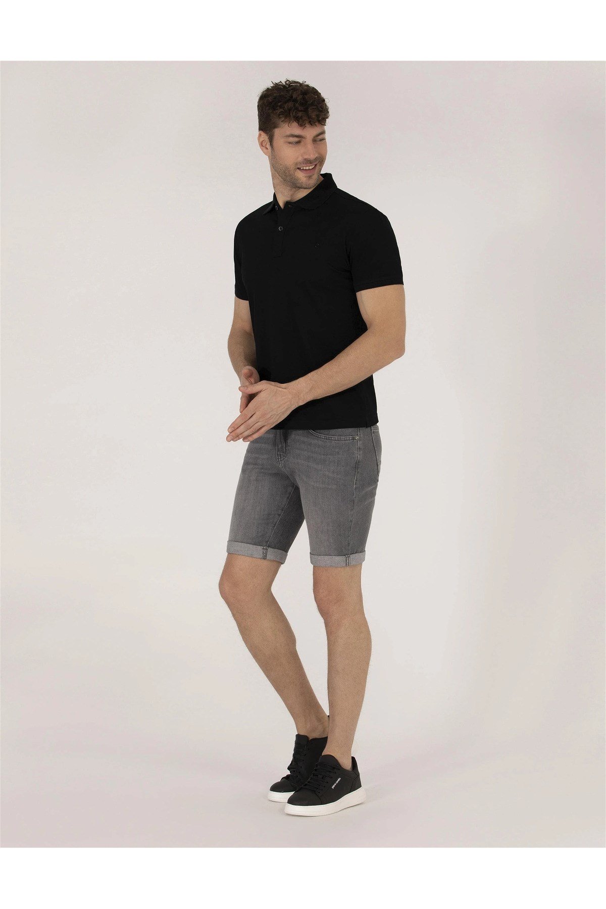 Slim Fit Polo Yaka Merserize Tişört G021SZ011.000.1567290.VR054