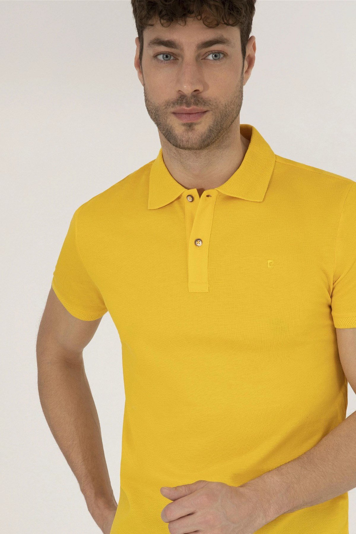 Slim Fit Polo Yaka Merserize Tişört G021SZ011.000.1567290.VR054