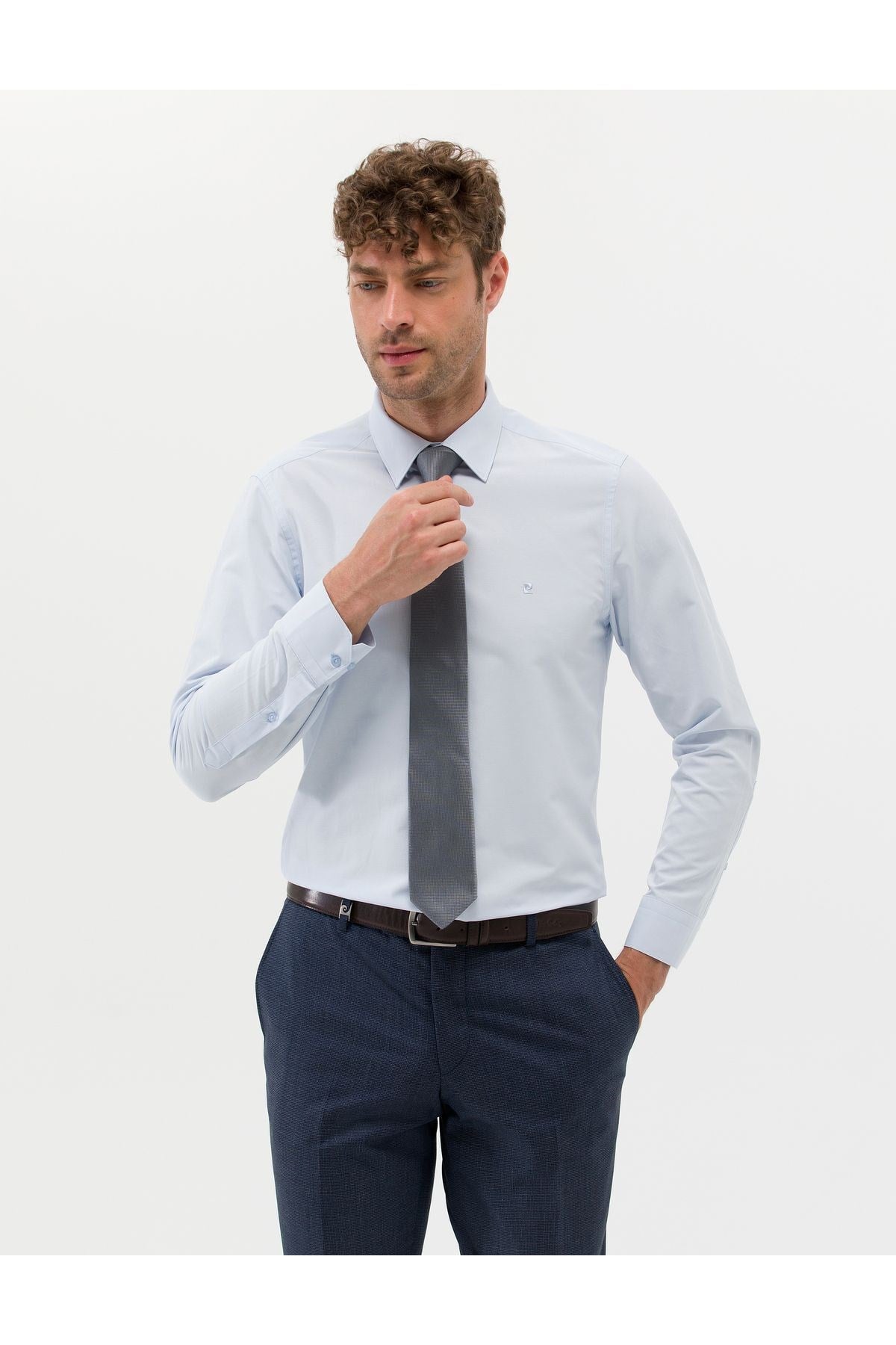 Slim Fit Uzun Kollu Basic Erkek Gömlek