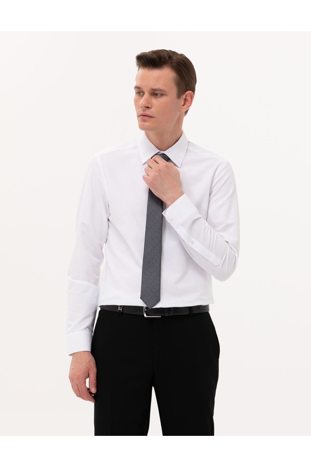 Slim Fit Uzun Kollu Basic Erkek Gömlek