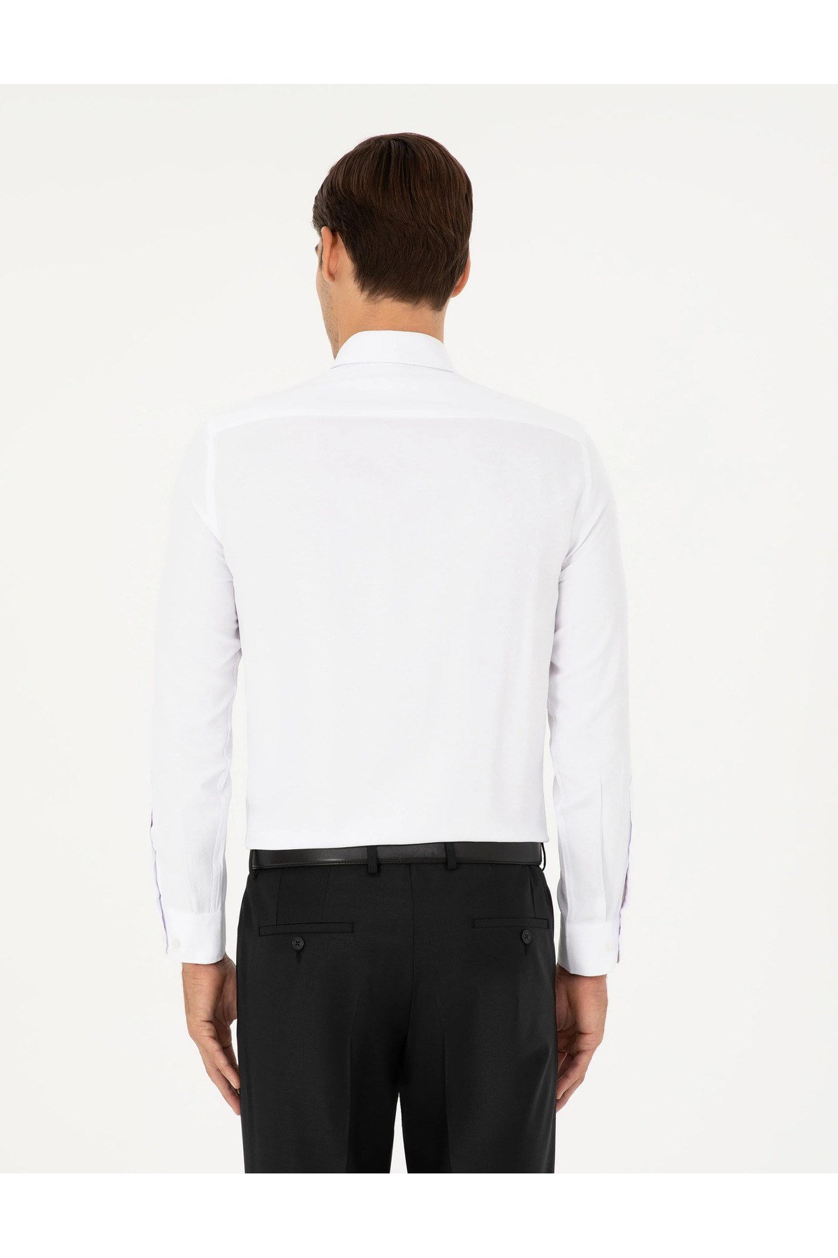 Slim Fit Uzun Kollu Oxford Erkek Gömlek