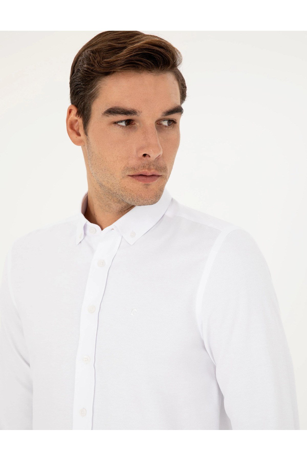 Slim Fit Uzun Kollu Oxford Erkek Gömlek