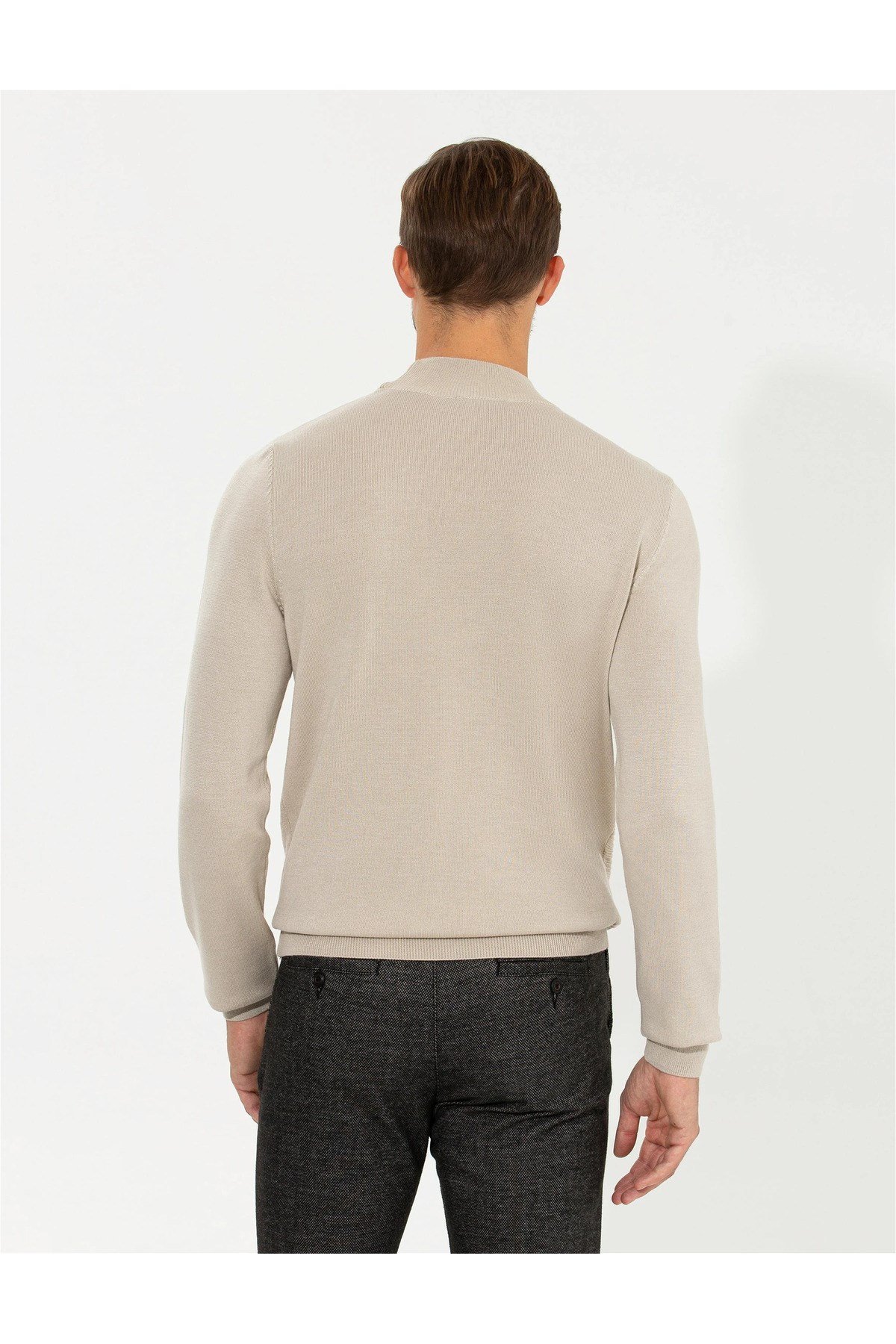 Slim Fit Yarım Balıkçı Triko Kazak G021SZ0TK.000.1487748.VR120