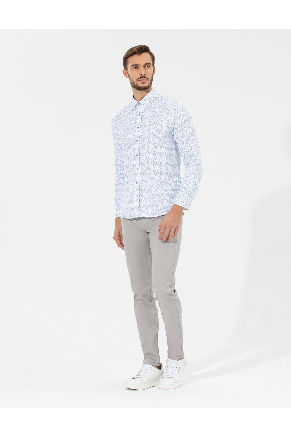Taş Slim Fit Kanvas Pantolon 50265904-VR049