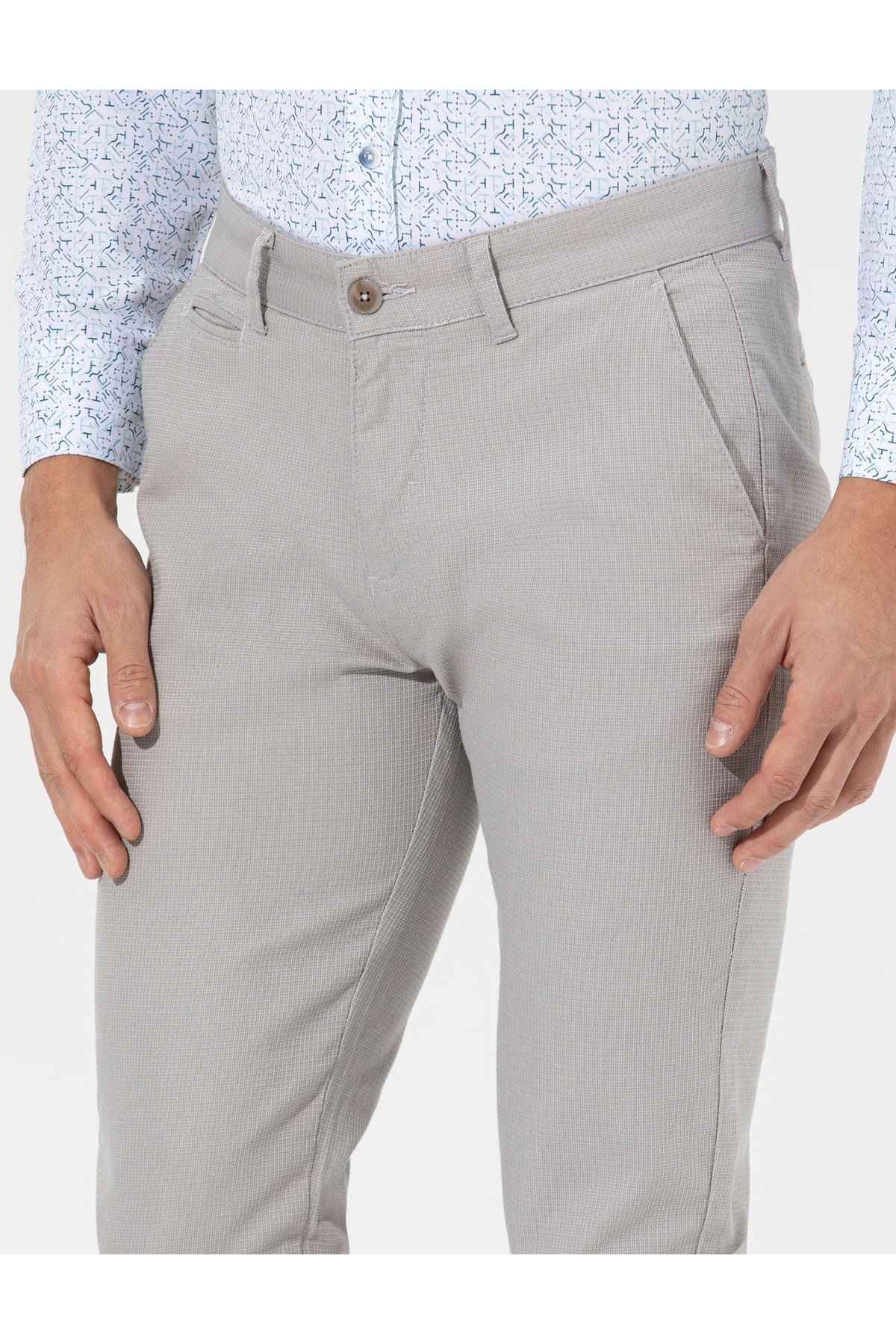 Taş Slim Fit Kanvas Pantolon 50265904-VR049