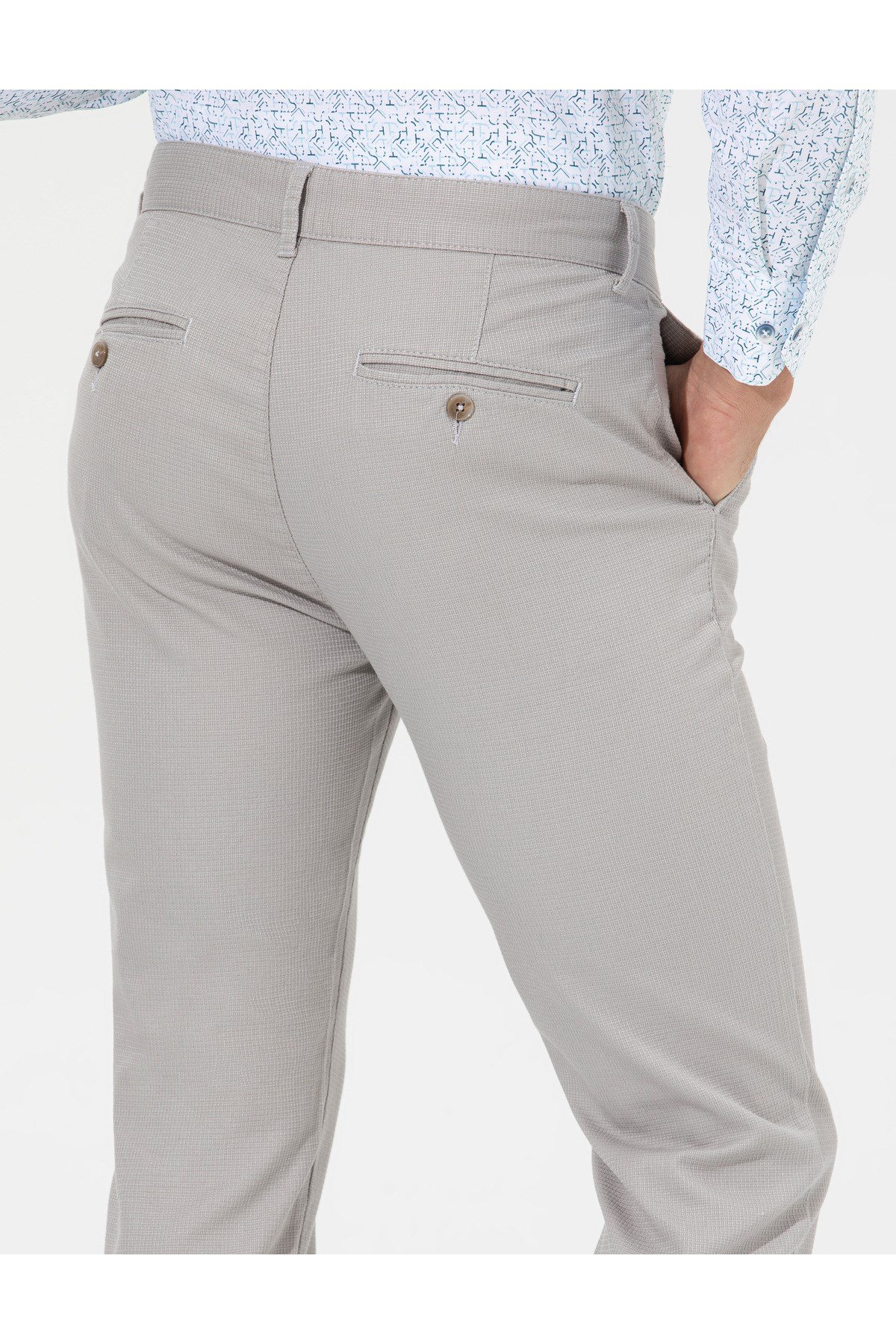 Taş Slim Fit Kanvas Pantolon 50265904-VR049