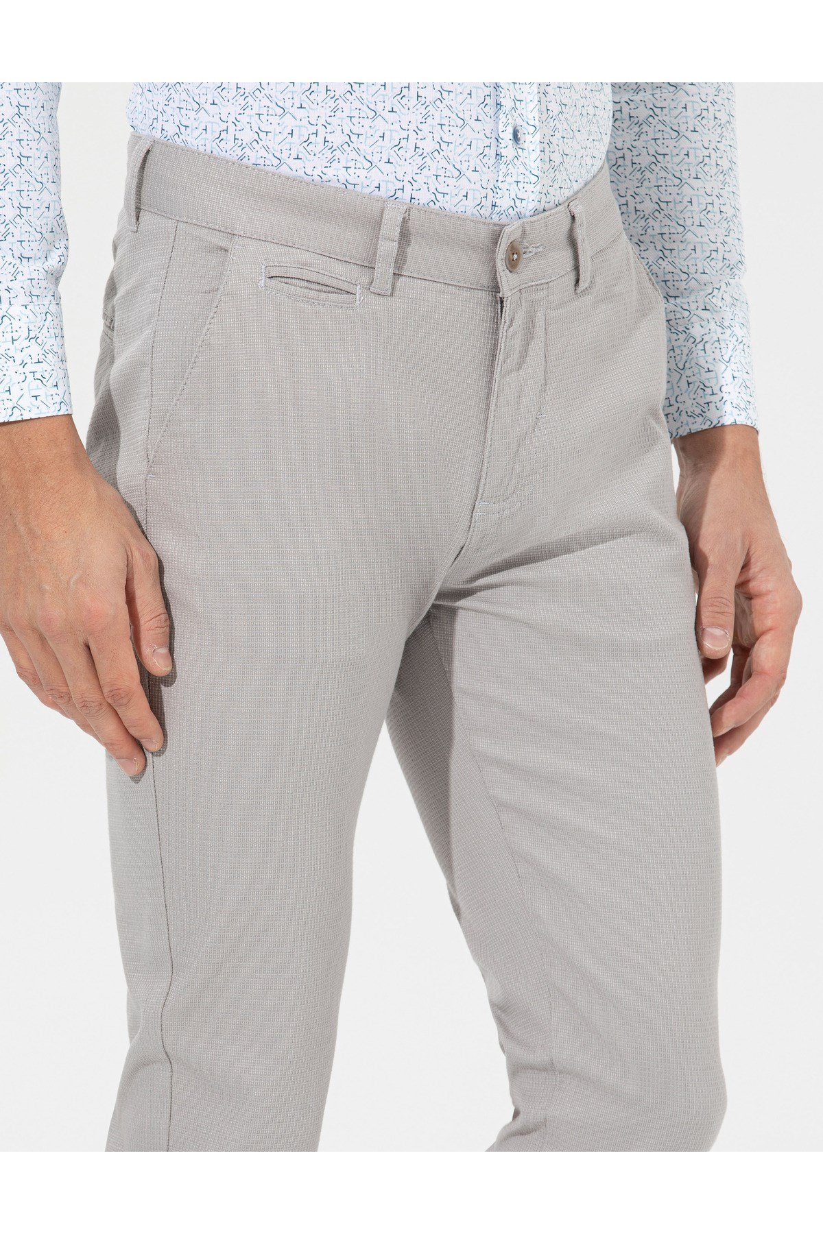 Taş Slim Fit Kanvas Pantolon 50265904-VR049