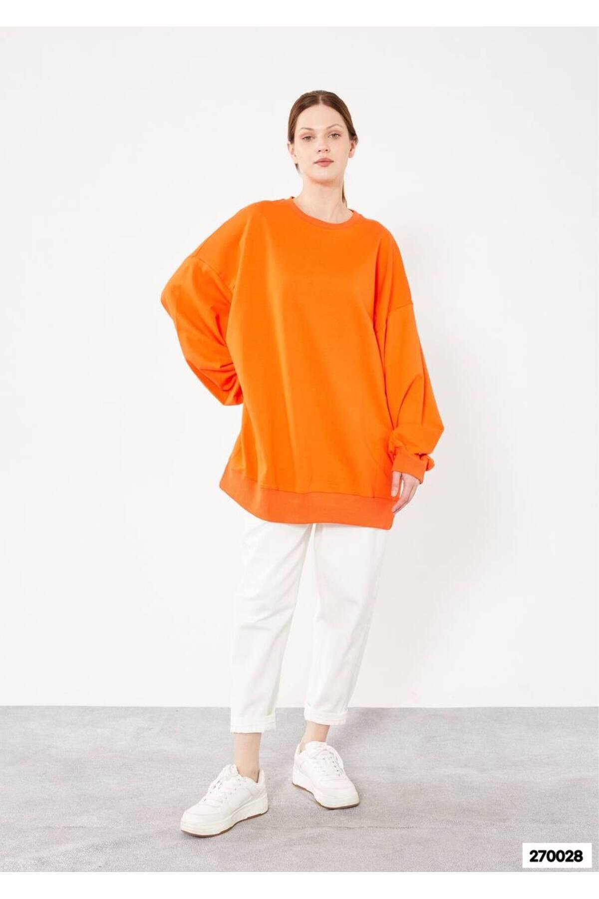 Tesettür Sweatshirt Tunik