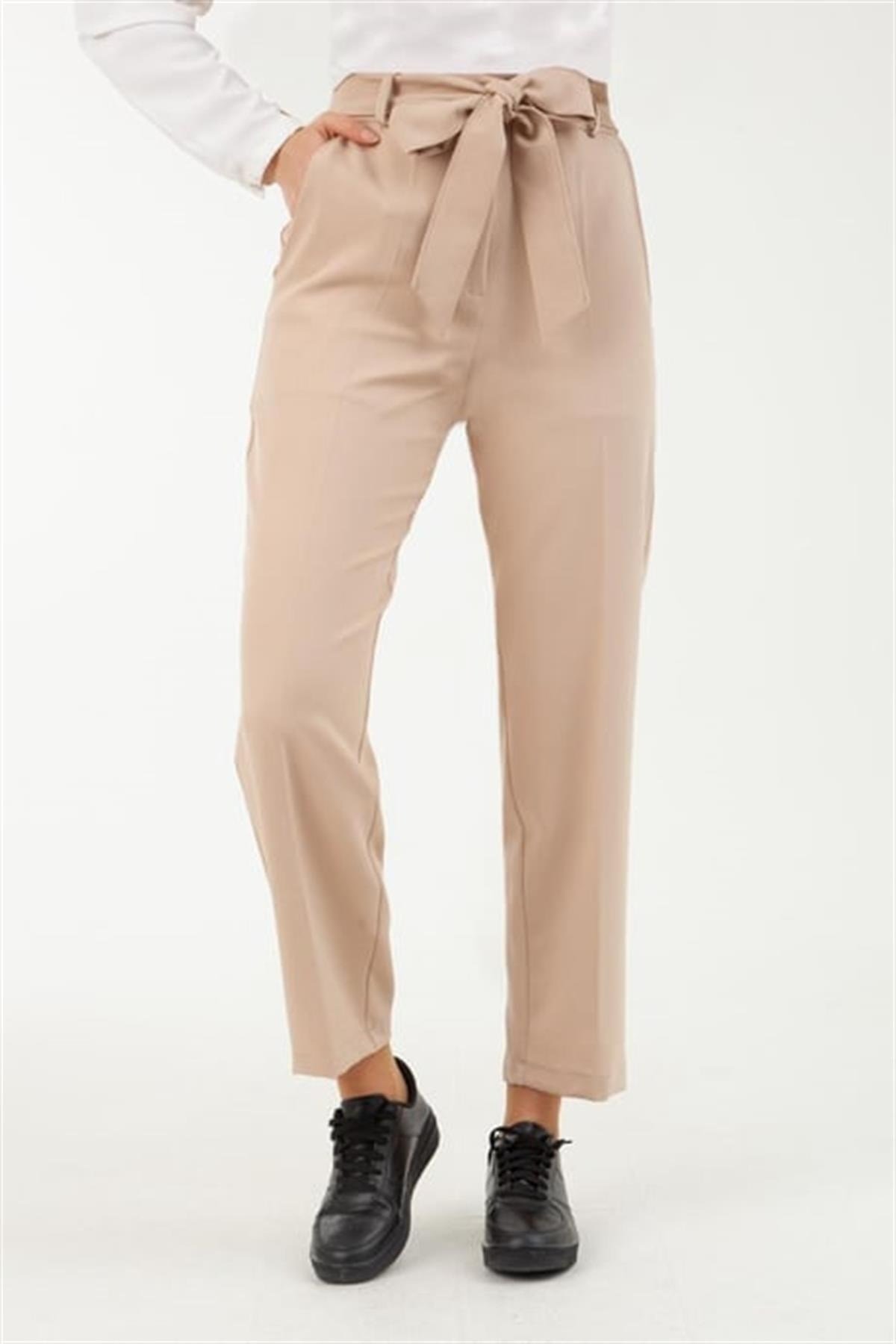 Trend Pantolon 23YT209 Bej