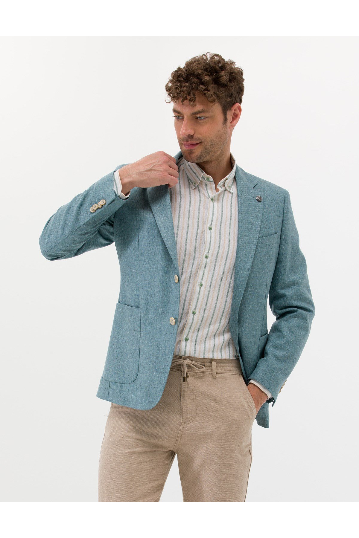 Turkuaz Spor Blazer Ceket 50265853-VR093