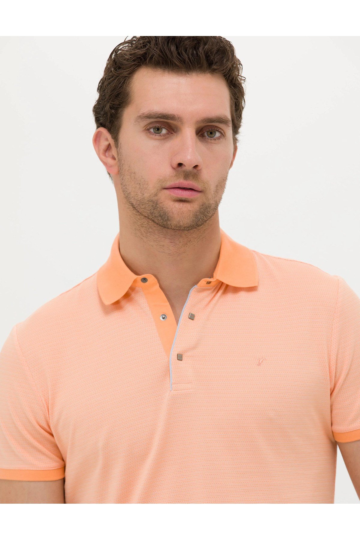 Turuncu Slim Fit T-Shirt G051SZ011.000.1592489.VR051