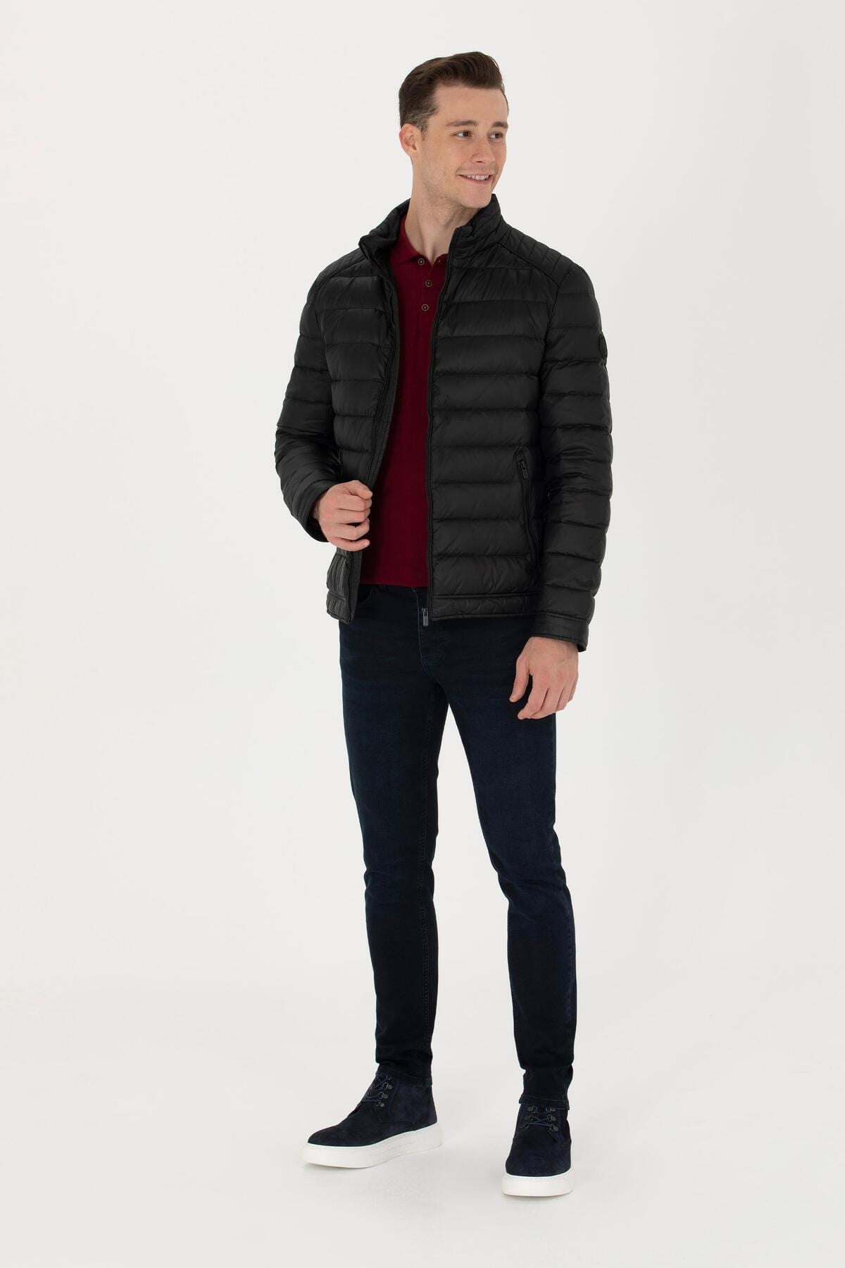 U.S. POLO ERKEK SLİM FİT KAZ TÜĞÜ SPOR MONT 2246527 MORE25K