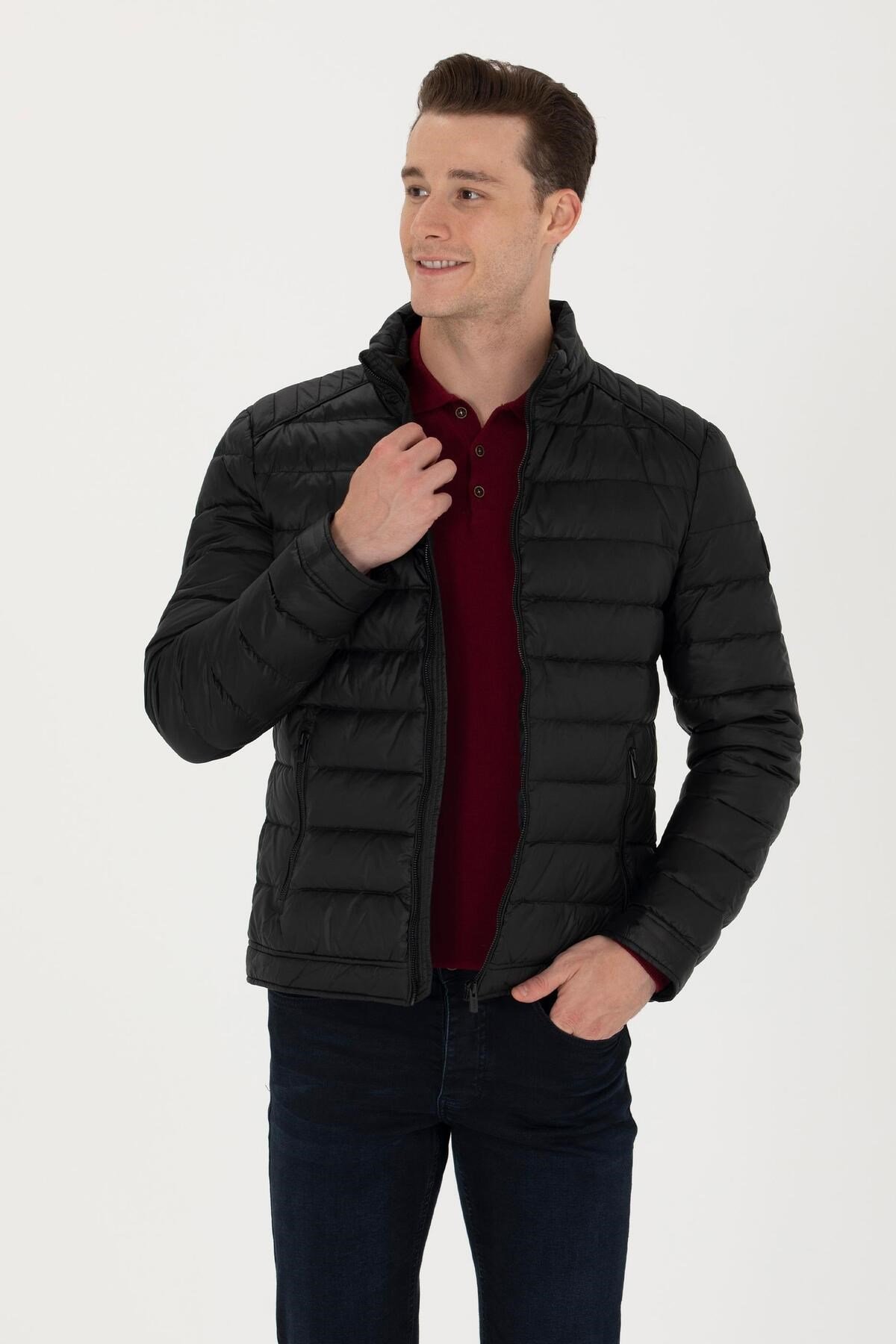 U.S. POLO ERKEK SLİM FİT KAZ TÜĞÜ SPOR MONT 2246527 MORE25K