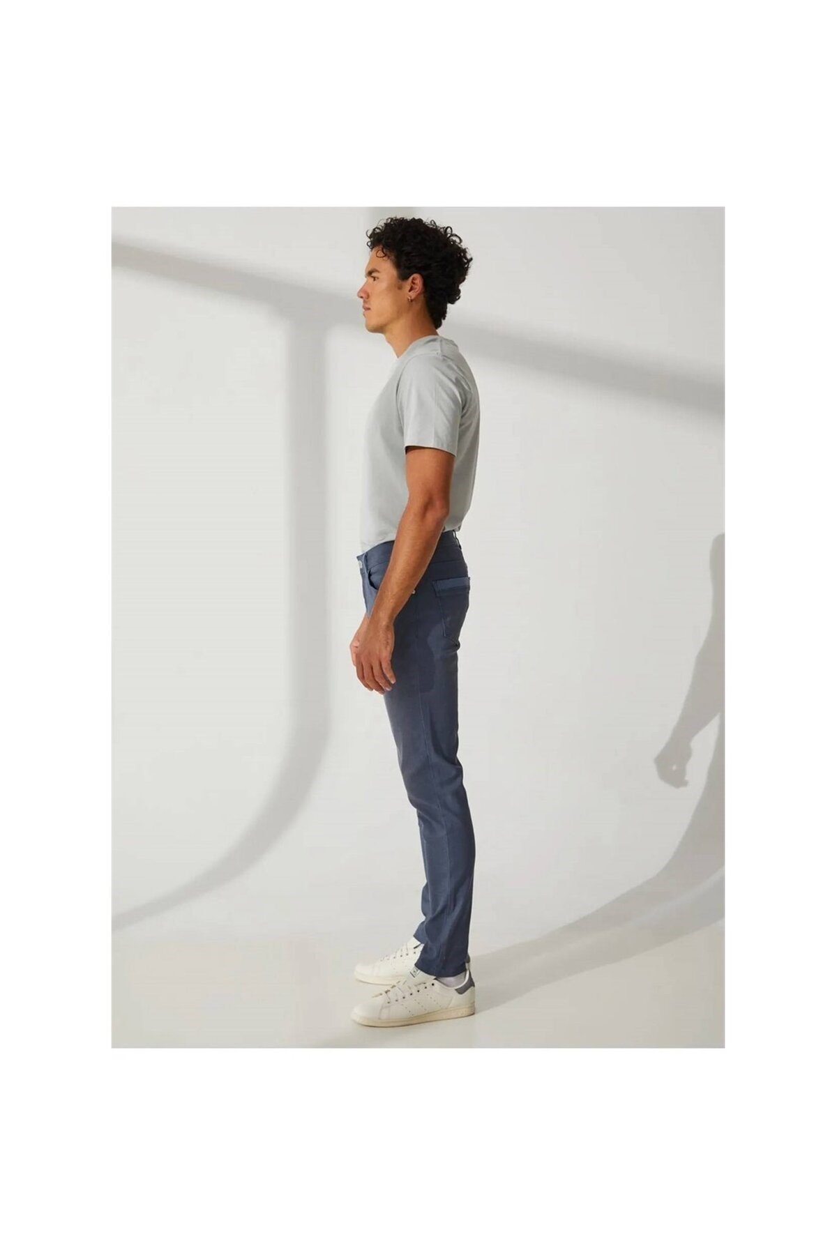 U.s. Polo Erkek Spor Slim Fit Denim Pantolon 1582550 DN0021 Açık Mavi