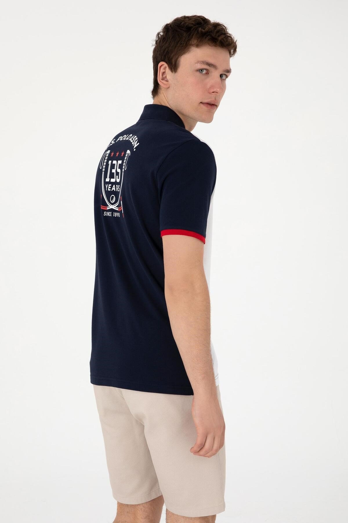 U.s. Polo Assn. Erkek Regular Fit Polo Yaka Lacivert T-Shirt