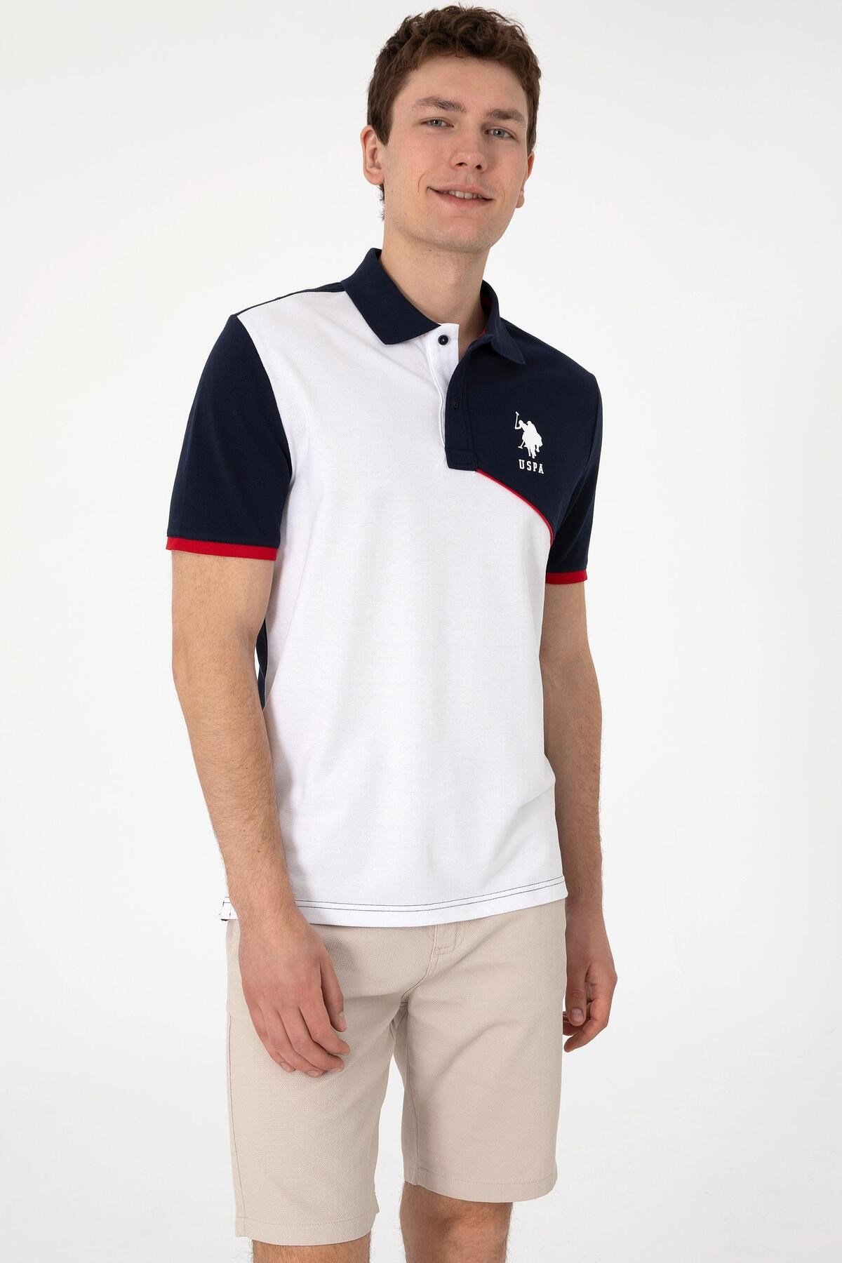 U.s. Polo Assn. Erkek Regular Fit Polo Yaka Lacivert T-Shirt