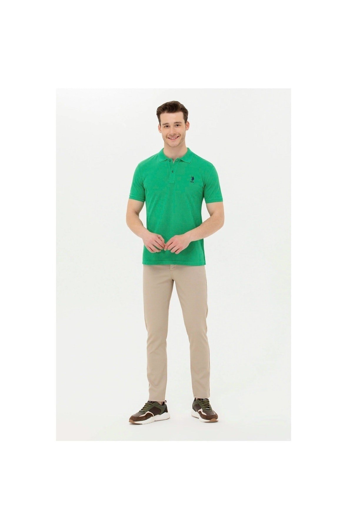 U.S. Polo Assn. Erkek Dokuma Pantolon