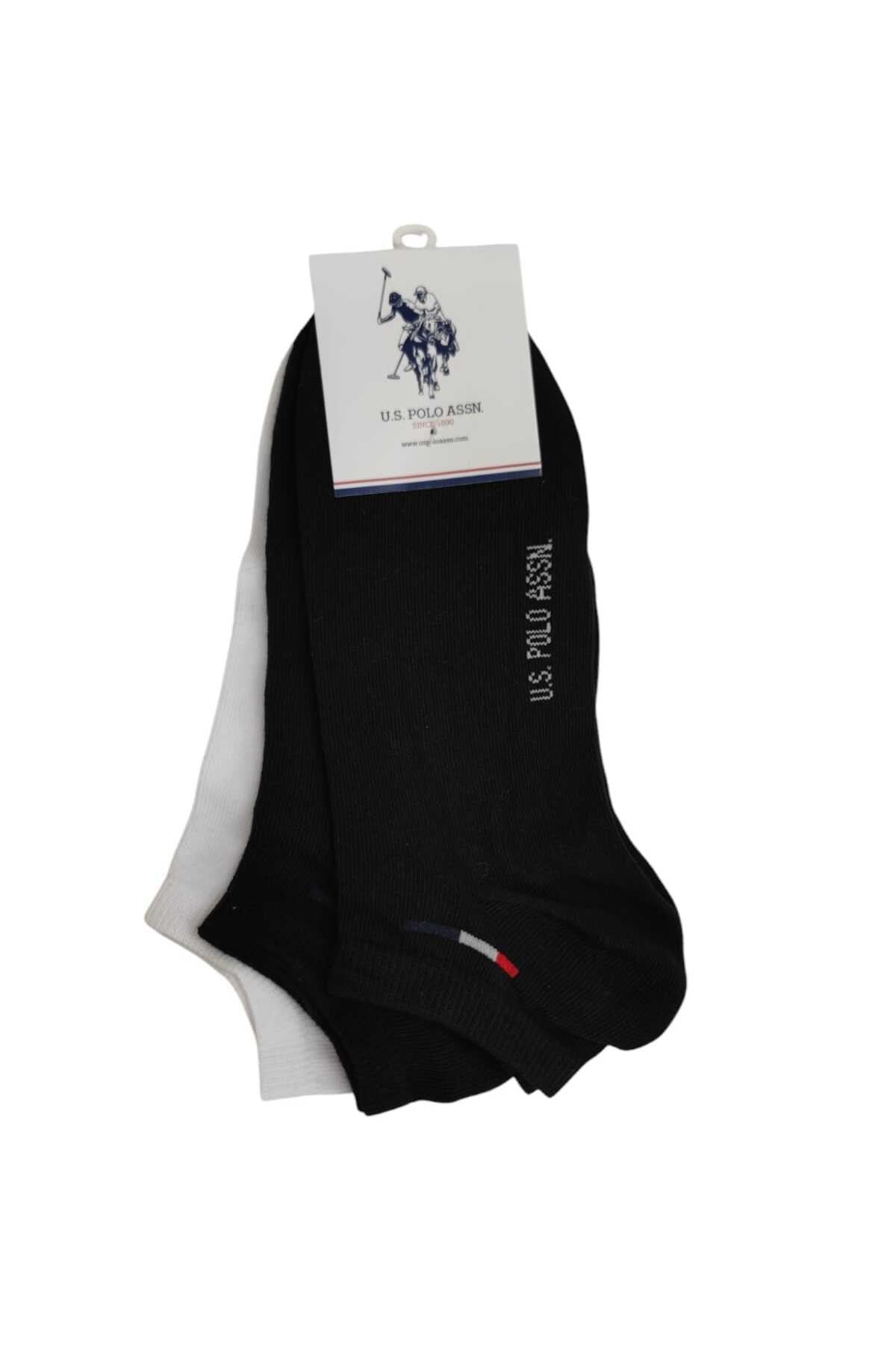 U.S. Polo Assn. Erkek 3'lü Patik Çorap JAMES