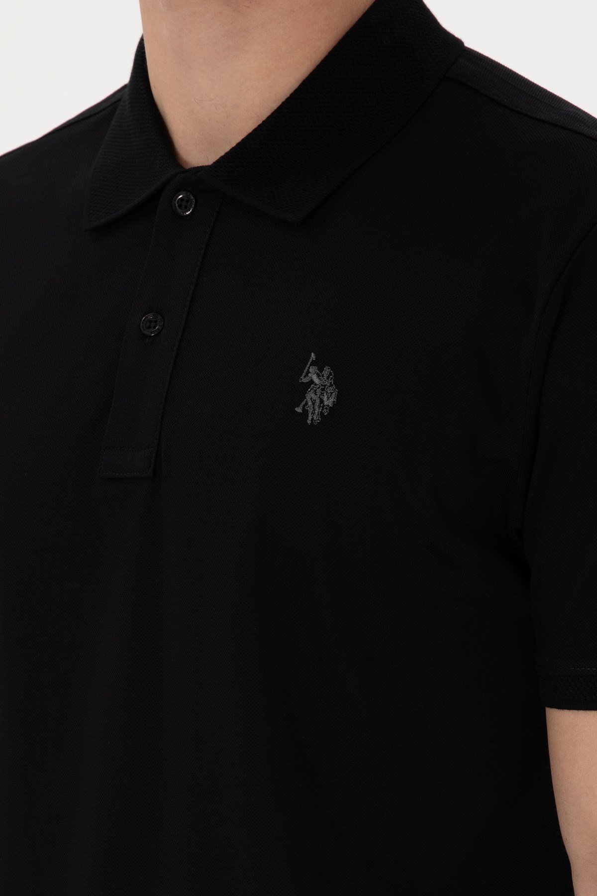 U.s. Polo Assn. Erkek Regular Fit Polo Yaka Basic Tişört 2084383