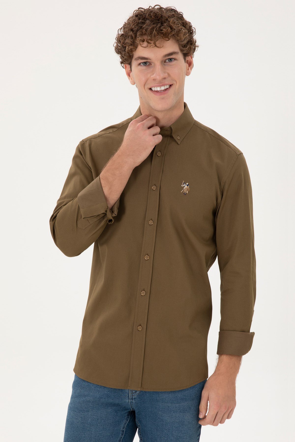 U.s. Polo Assn. Uzun Kollu %100 Pamuk Gömlek 1964729