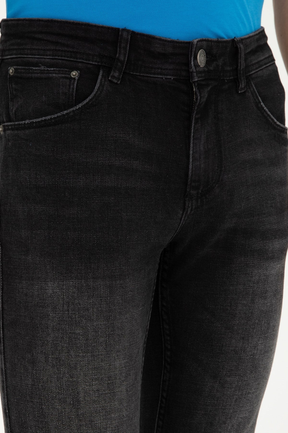 U.s. Polo Assn. Jeans Siyah %100 Pamuk 1824290