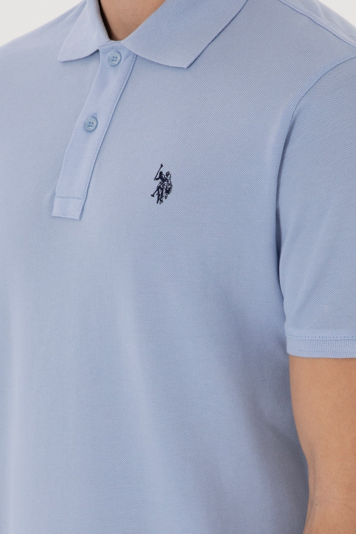 U.S. Polo Assn. Gtp04Iy025 Beyaz Erkek Polo Yaka T-shirt 2084151