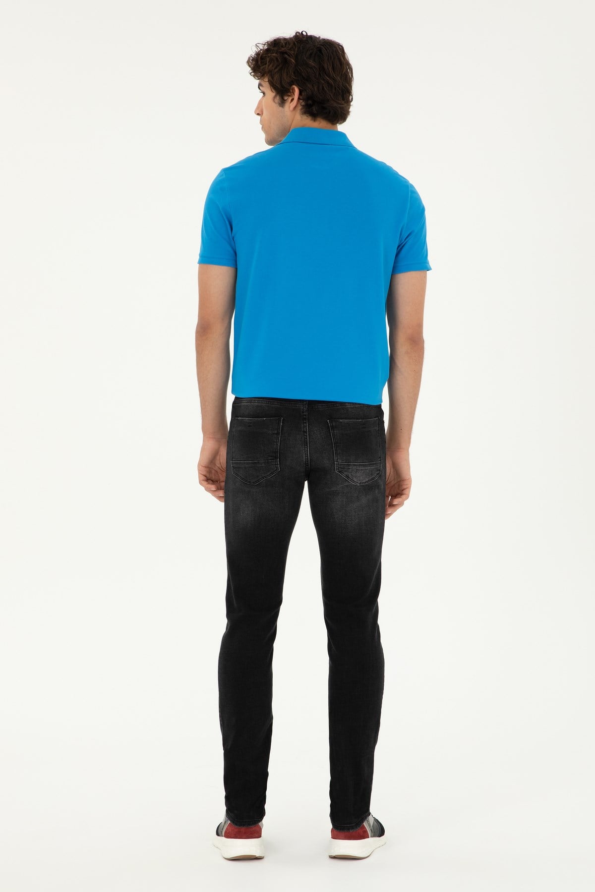 U.s. Polo Assn. Jeans Siyah %100 Pamuk 1824290