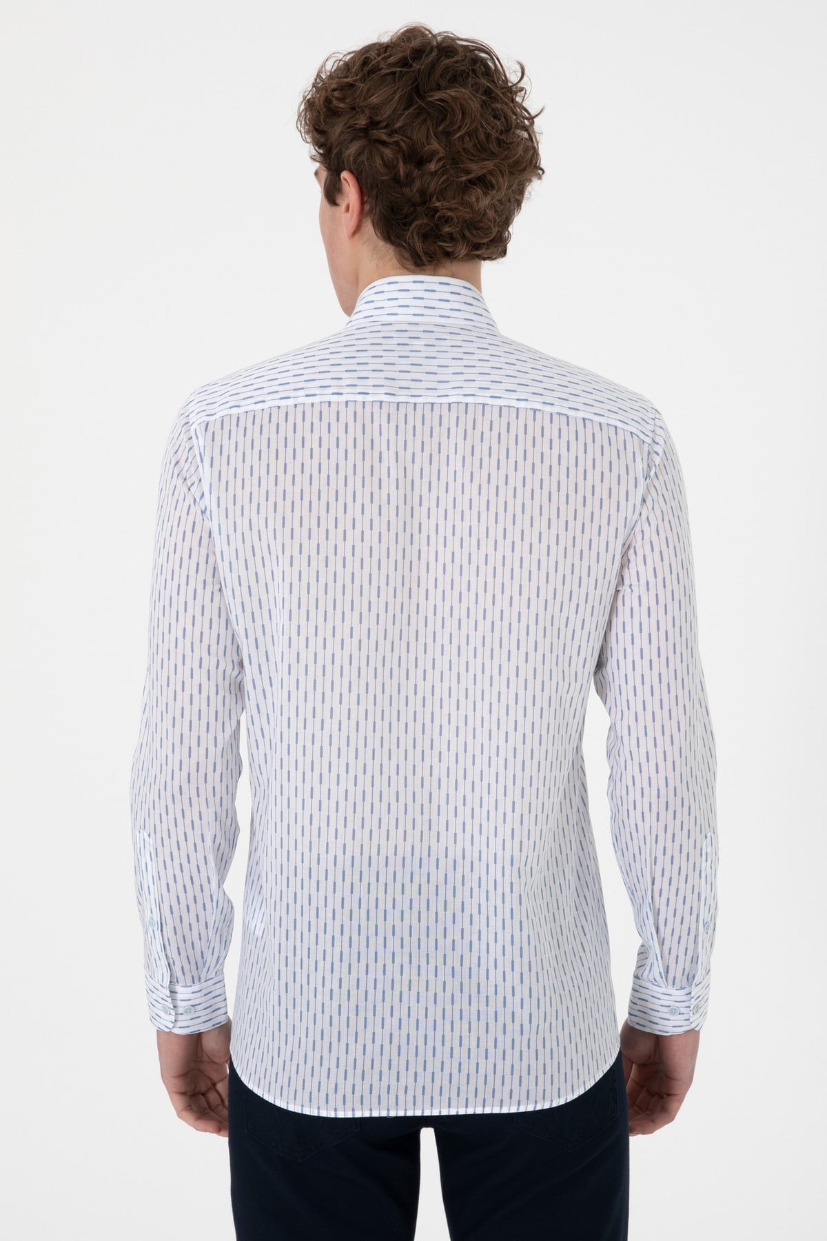 U.s. Polo Assn. Erkek Uzun Kollu Slim Fit Gömlek 2108466