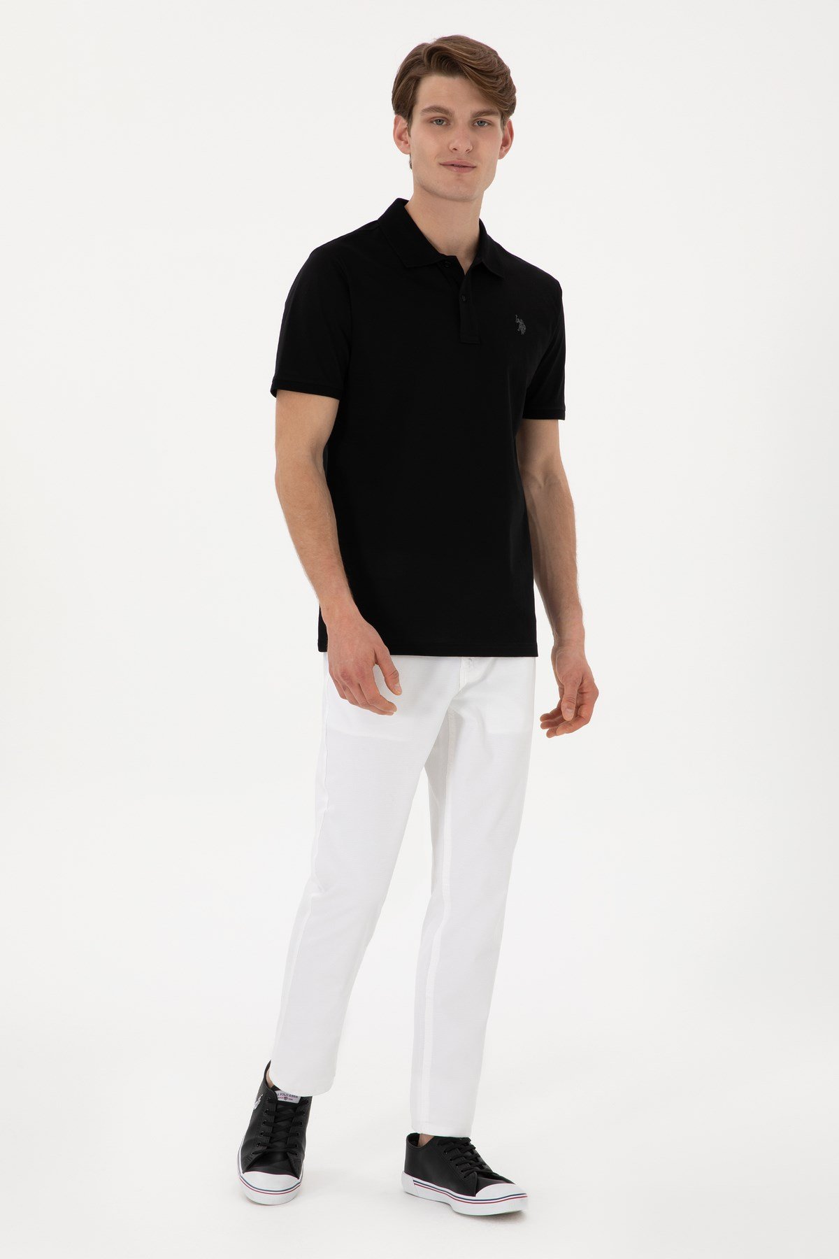 U.s. Polo Assn. Erkek Regular Fit Polo Yaka Basic Tişört 2084383