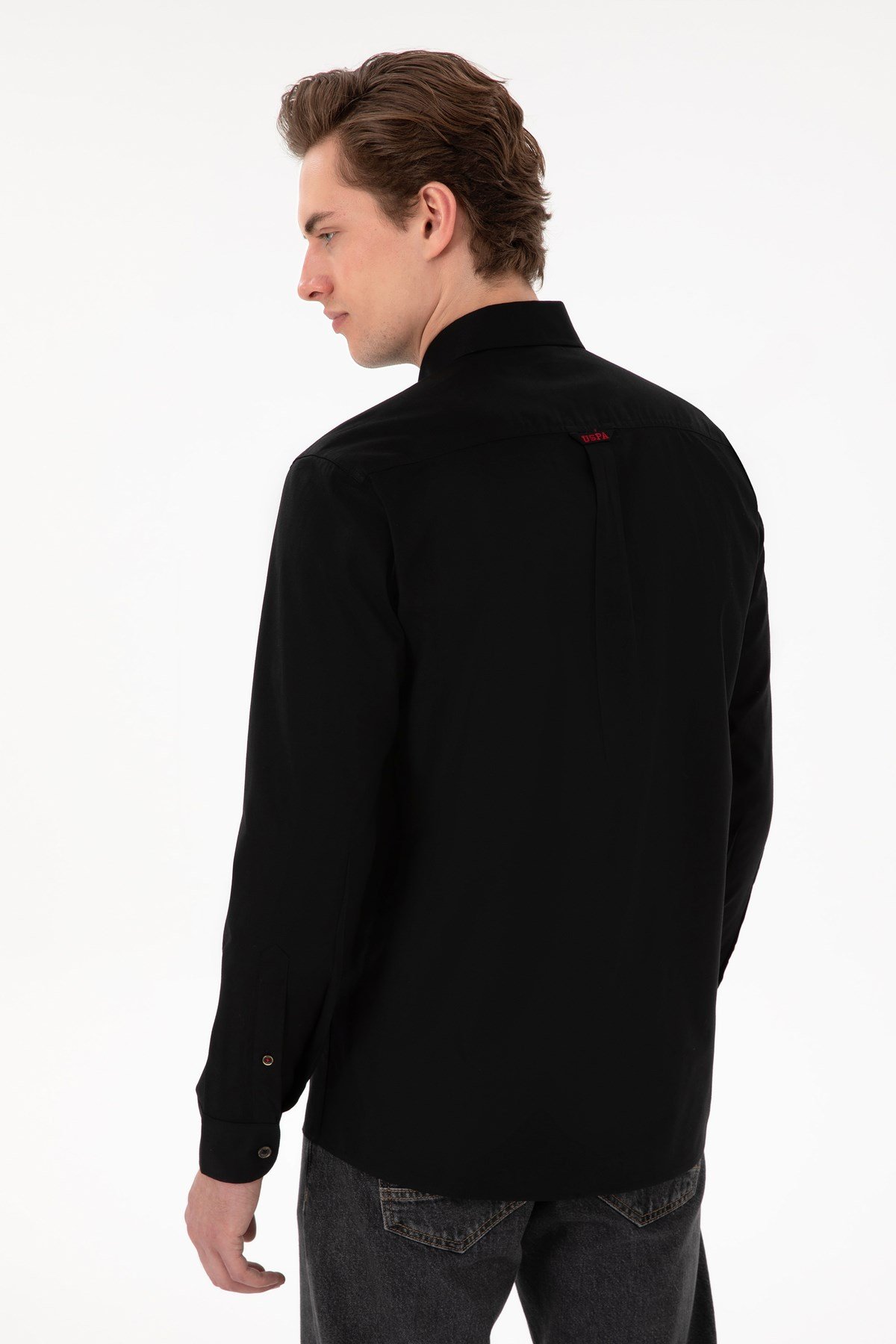 U.s. Polo Assn. Dokuma Uzun Kol Regular Gömlek 2083079