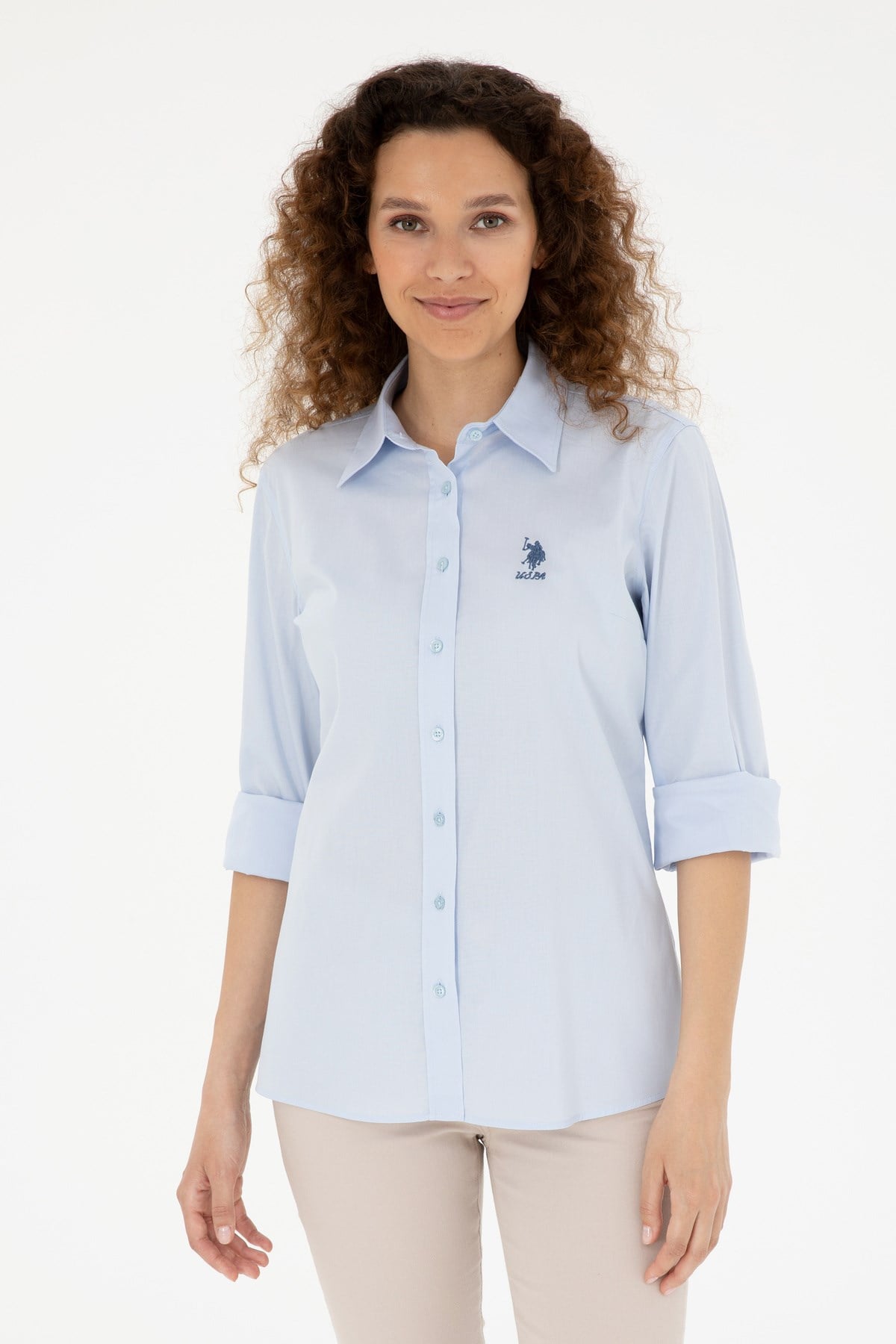 U.s. Polo Assn. Kadın Uzun Kollu Gömlek 2086493
