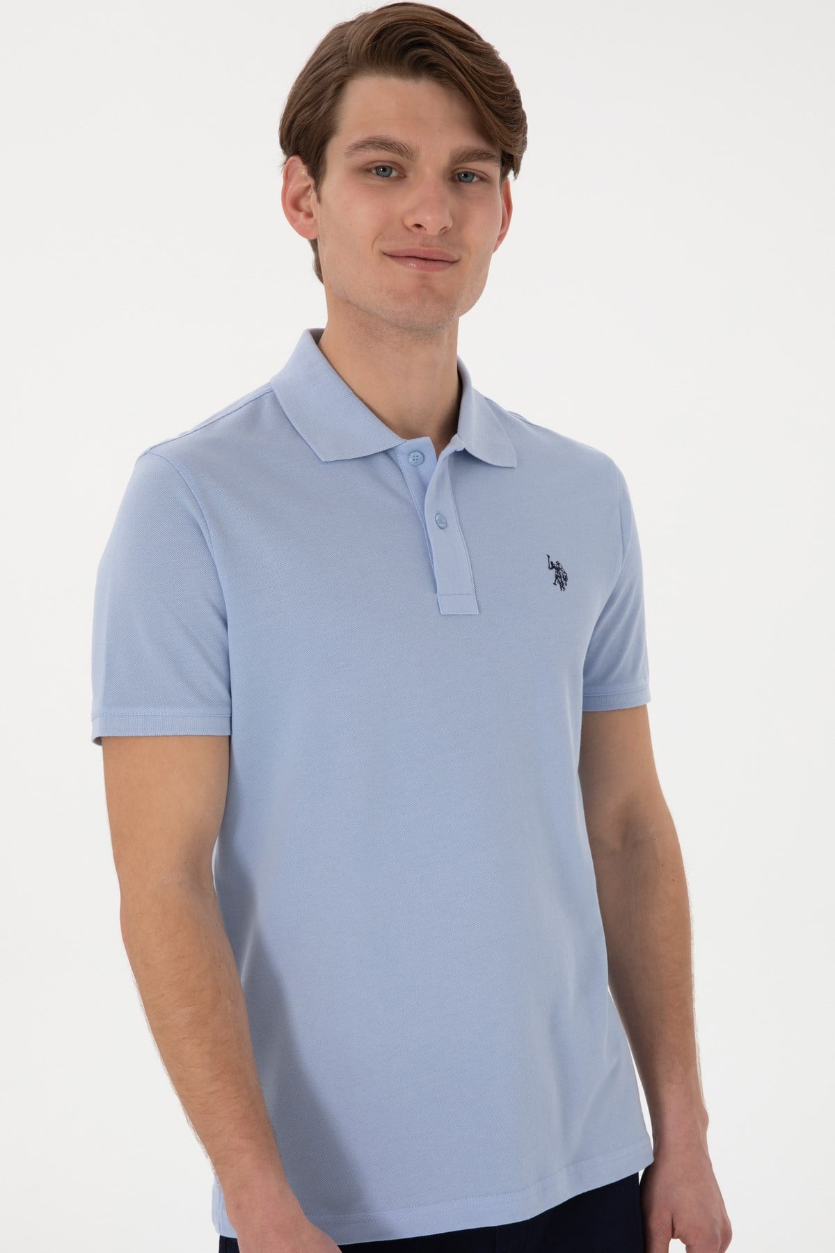 U.S. Polo Assn. Gtp04Iy025 Beyaz Erkek Polo Yaka T-shirt 2084151