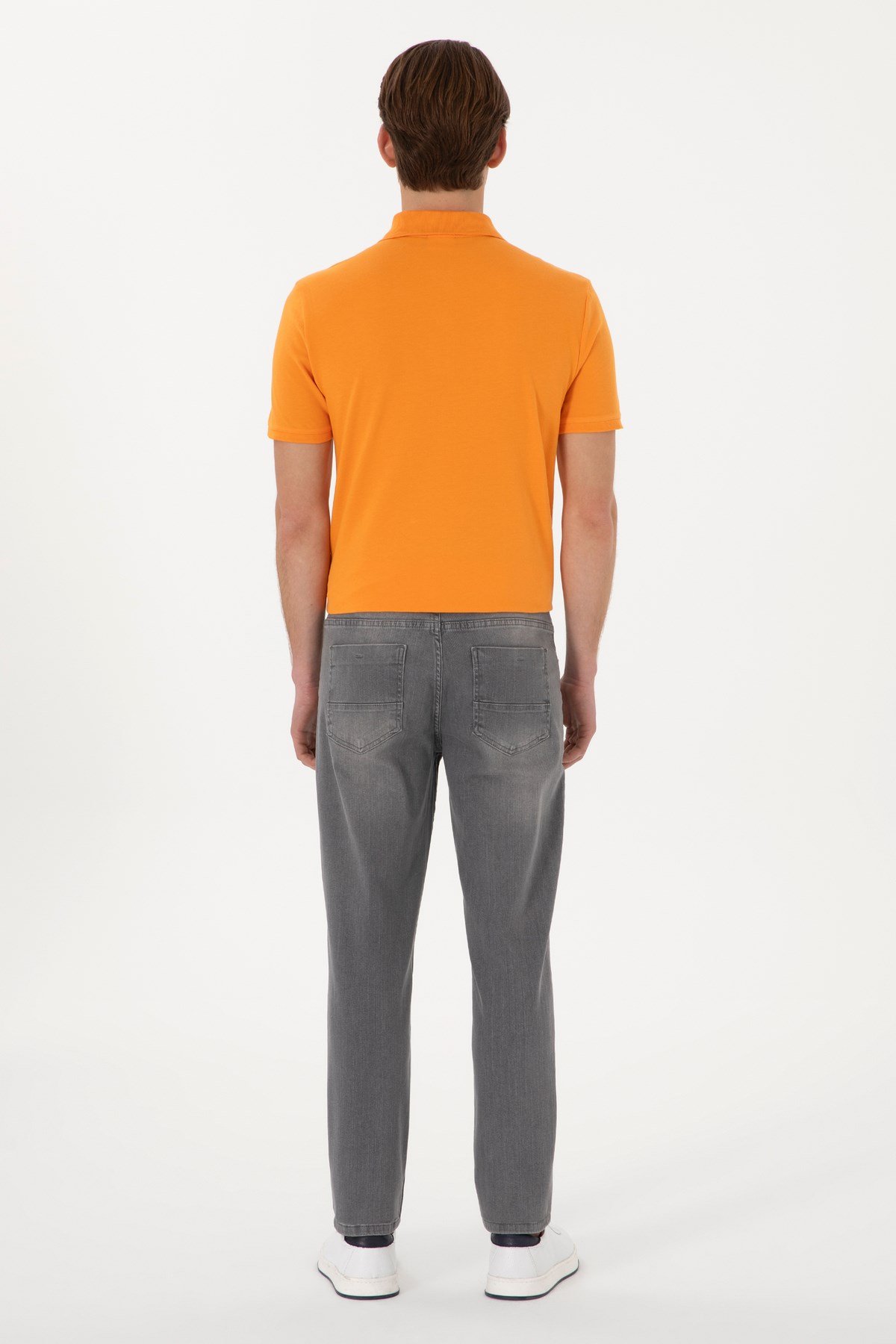 U.s. Polo Assn. Erkek Gri Jean Pantolon 2081300