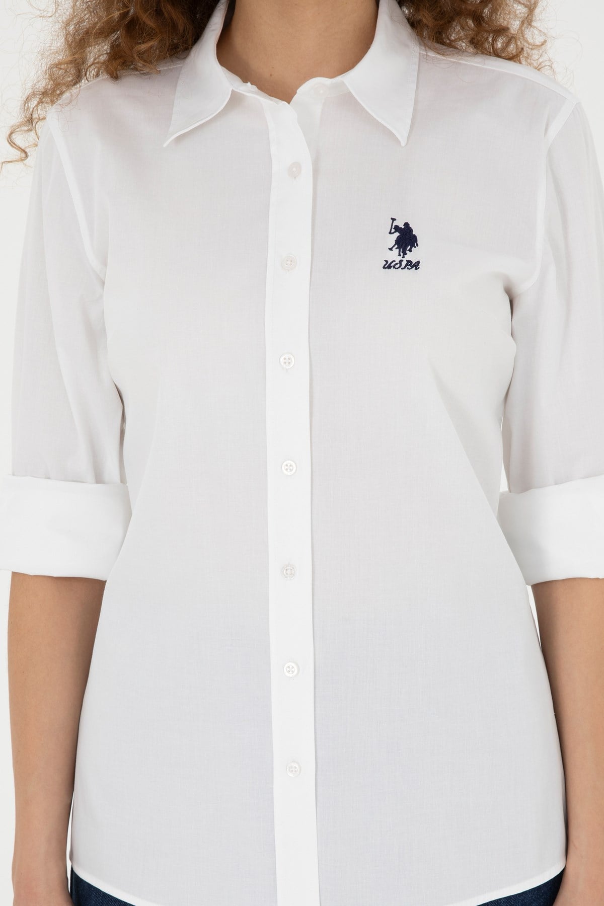 U.s. Polo Assn. Kadın Uzun Kollu Gömlek 2086493