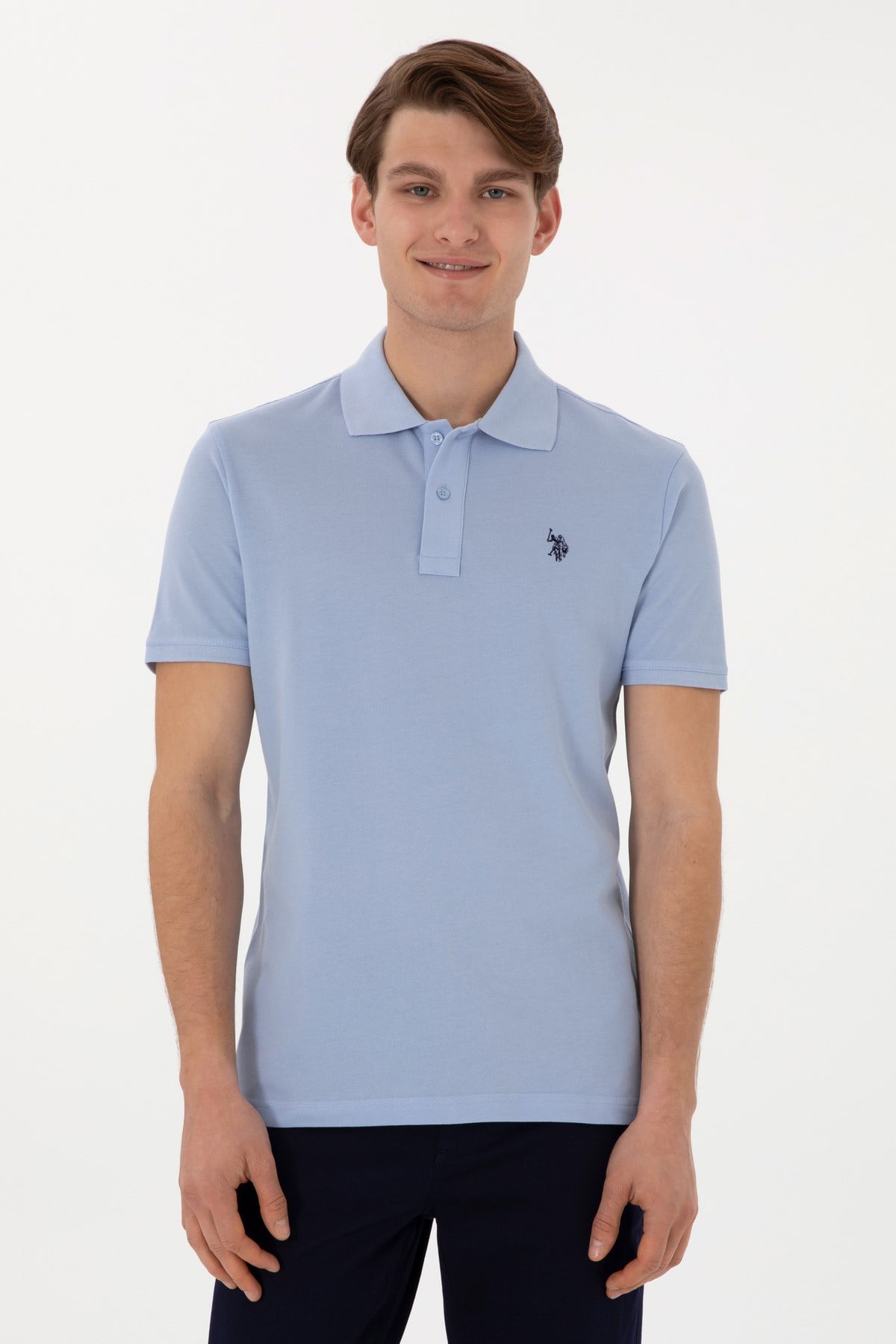 U.S. Polo Assn. Gtp04Iy025 Beyaz Erkek Polo Yaka T-shirt 2084151