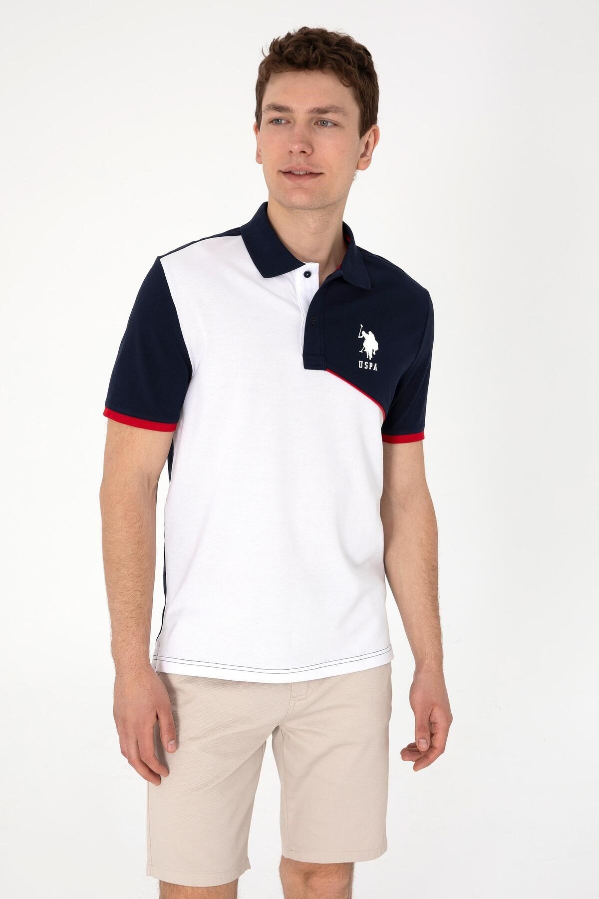 U.s. Polo Assn. Erkek Regular Fit Polo Yaka Lacivert T-Shirt