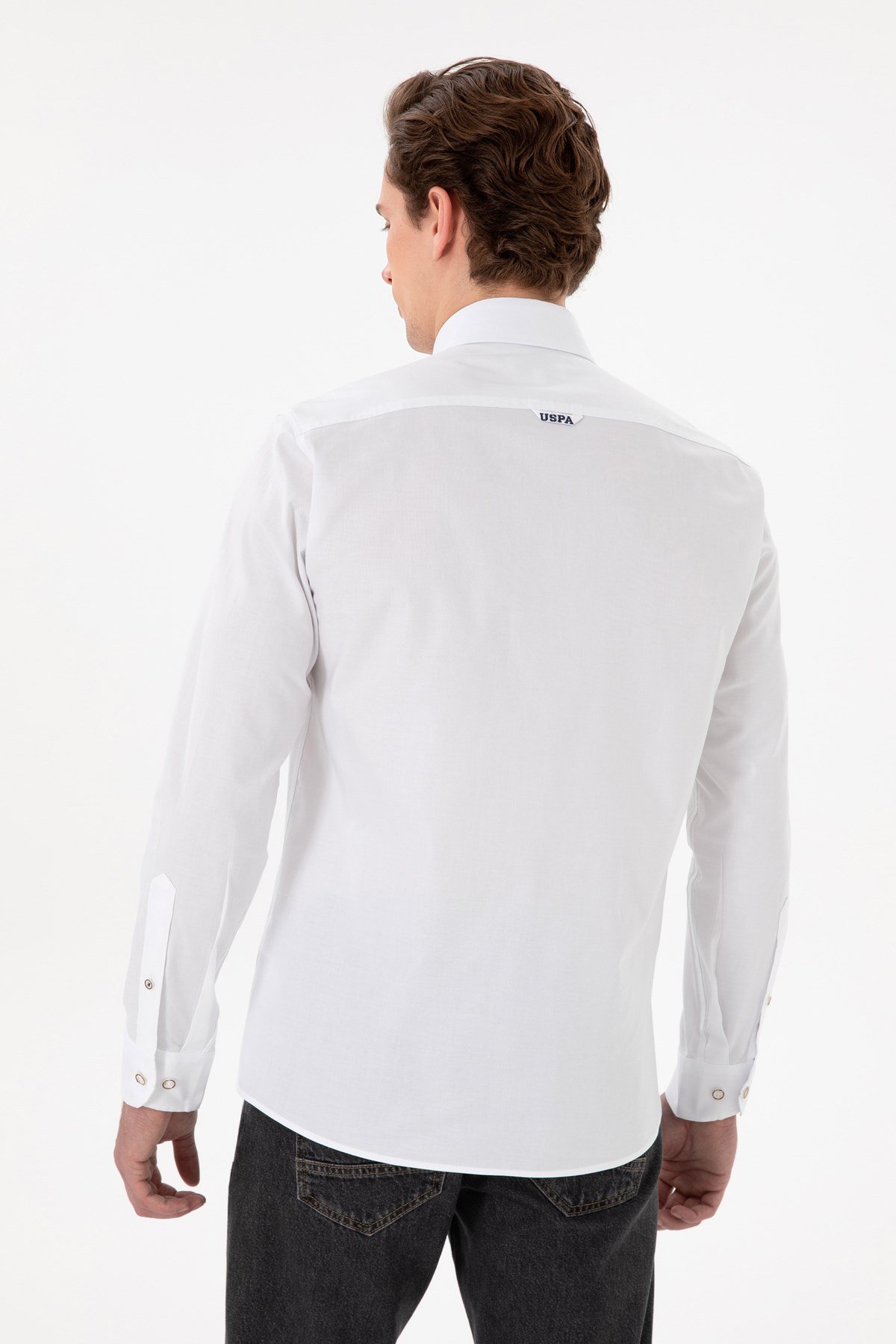 U.s. Polo Assn. %100 Pamuk Uzun Kol Slim Fit Gömlek 2082904