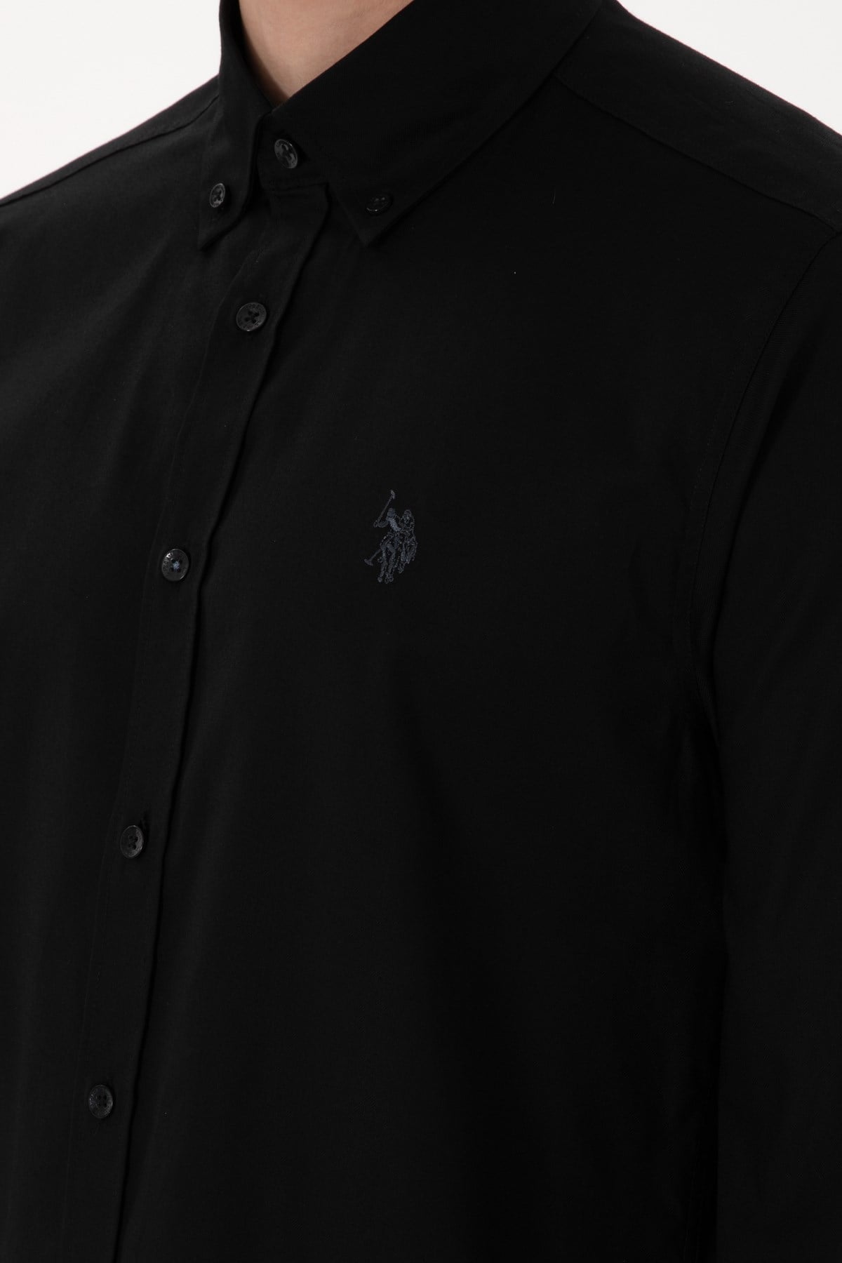 U.s. Polo Assn. %100 Pamuk Uzun Kol Slim Fit Gömlek 2083199