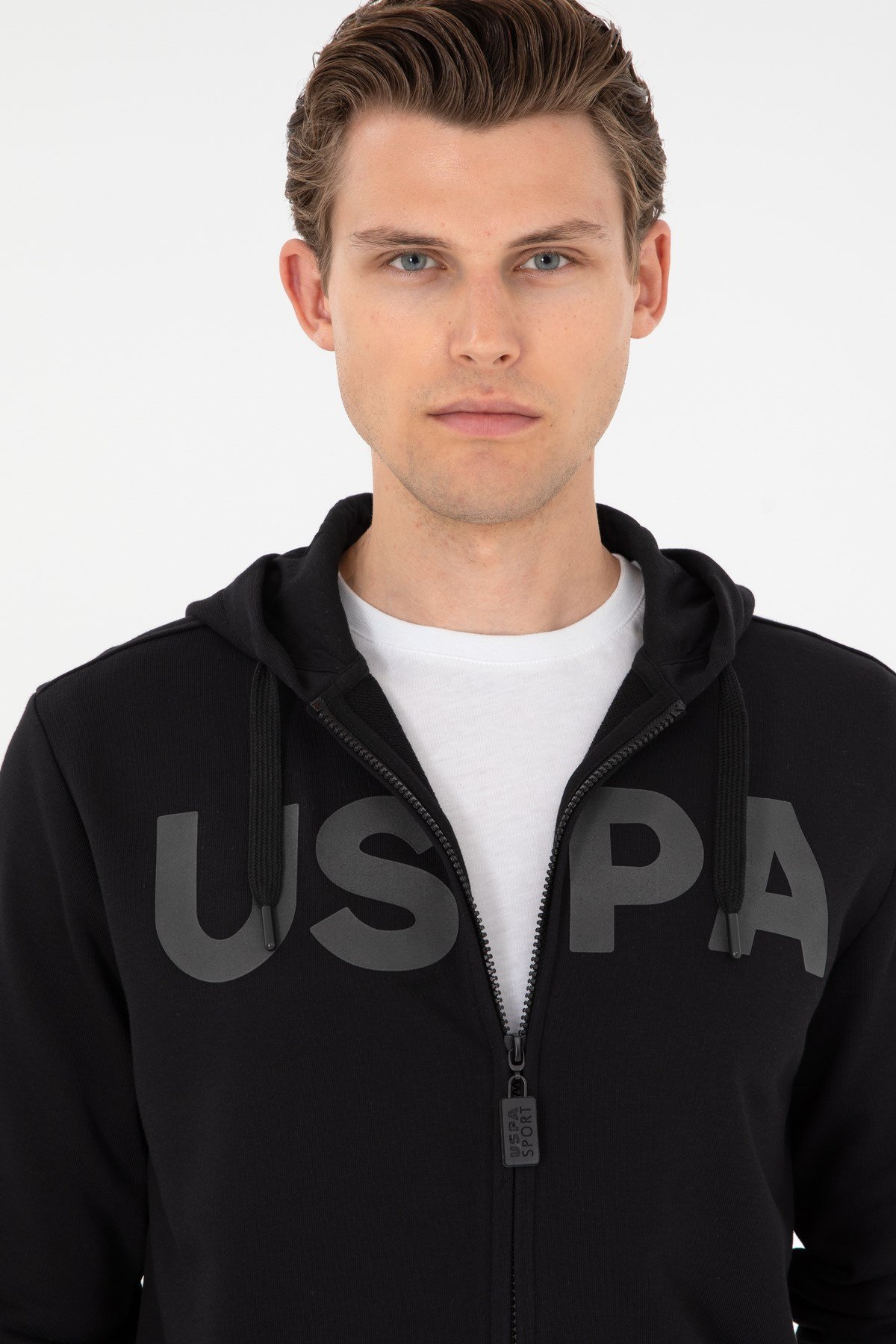 U.s. Polo Assn. Erkek Örme Kapüşonlu Hırka 1926816