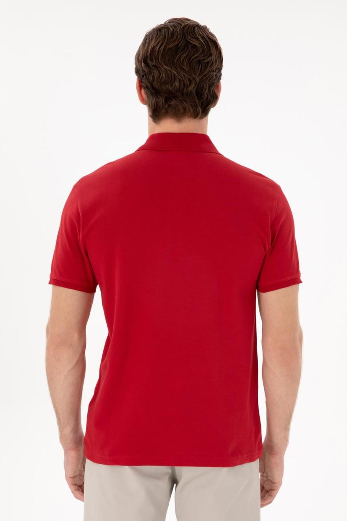 U.S. Polo Assn. Gtp04Iy025 Beyaz Erkek Polo Yaka T-shirt 2084151