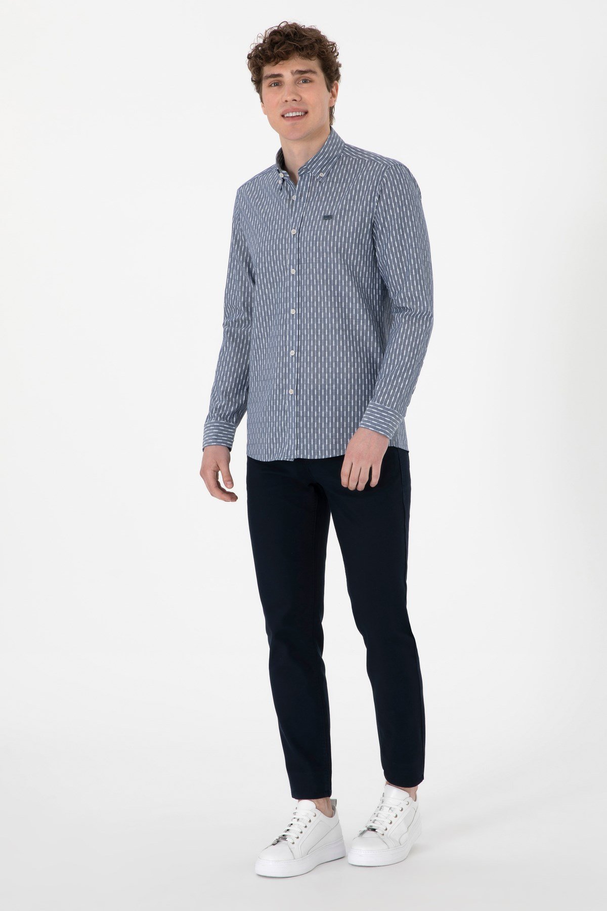 U.s. Polo Assn. Erkek Uzun Kollu Slim Fit Gömlek 2108466