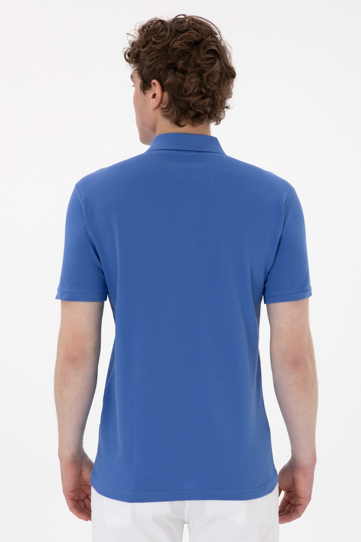 U.S. Polo Assn. Gtp04Iy025 Beyaz Erkek Polo Yaka T-shirt 2084151