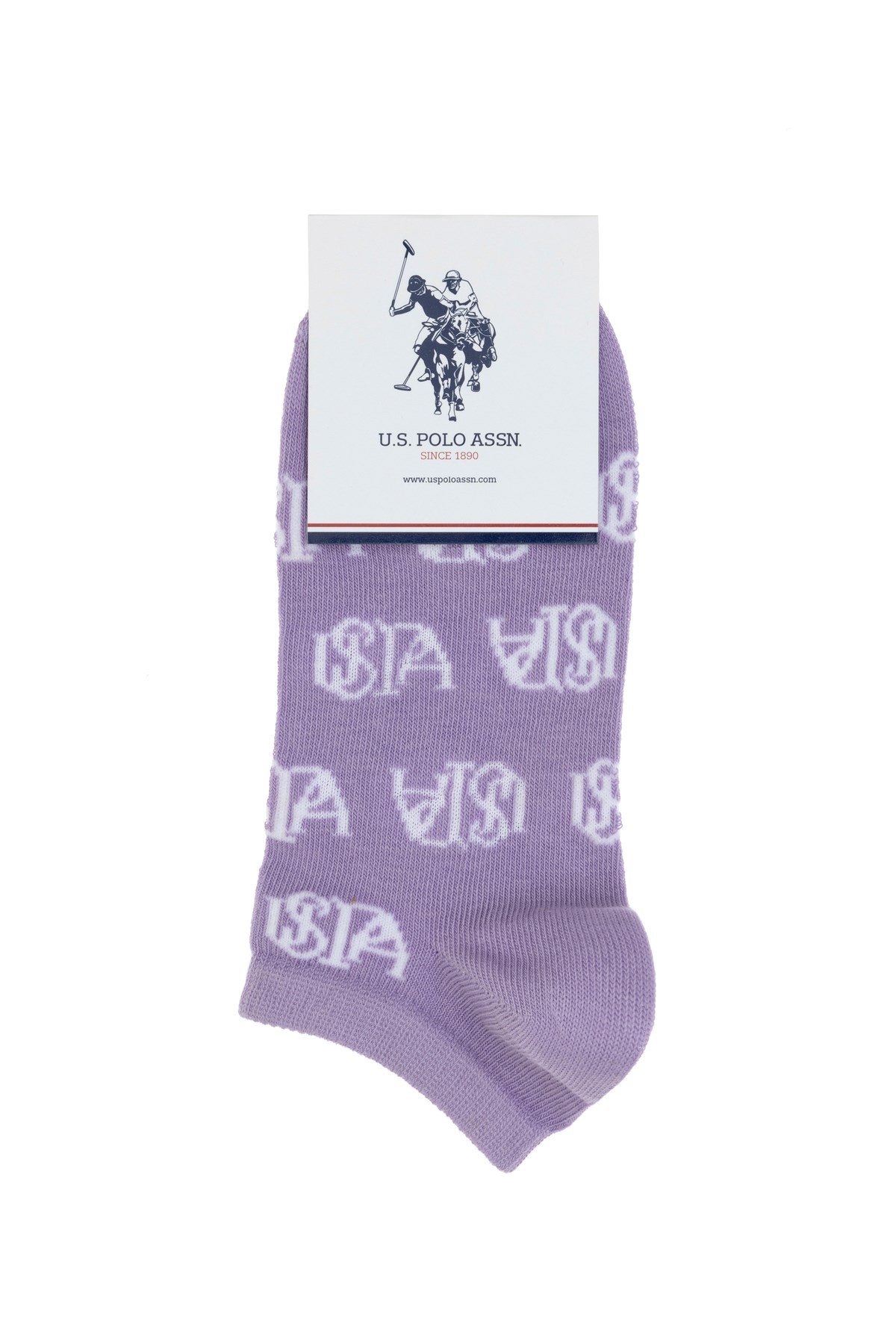 U.S. Polo Assn. Kadın 2'lü Patik Çorap Yelp
