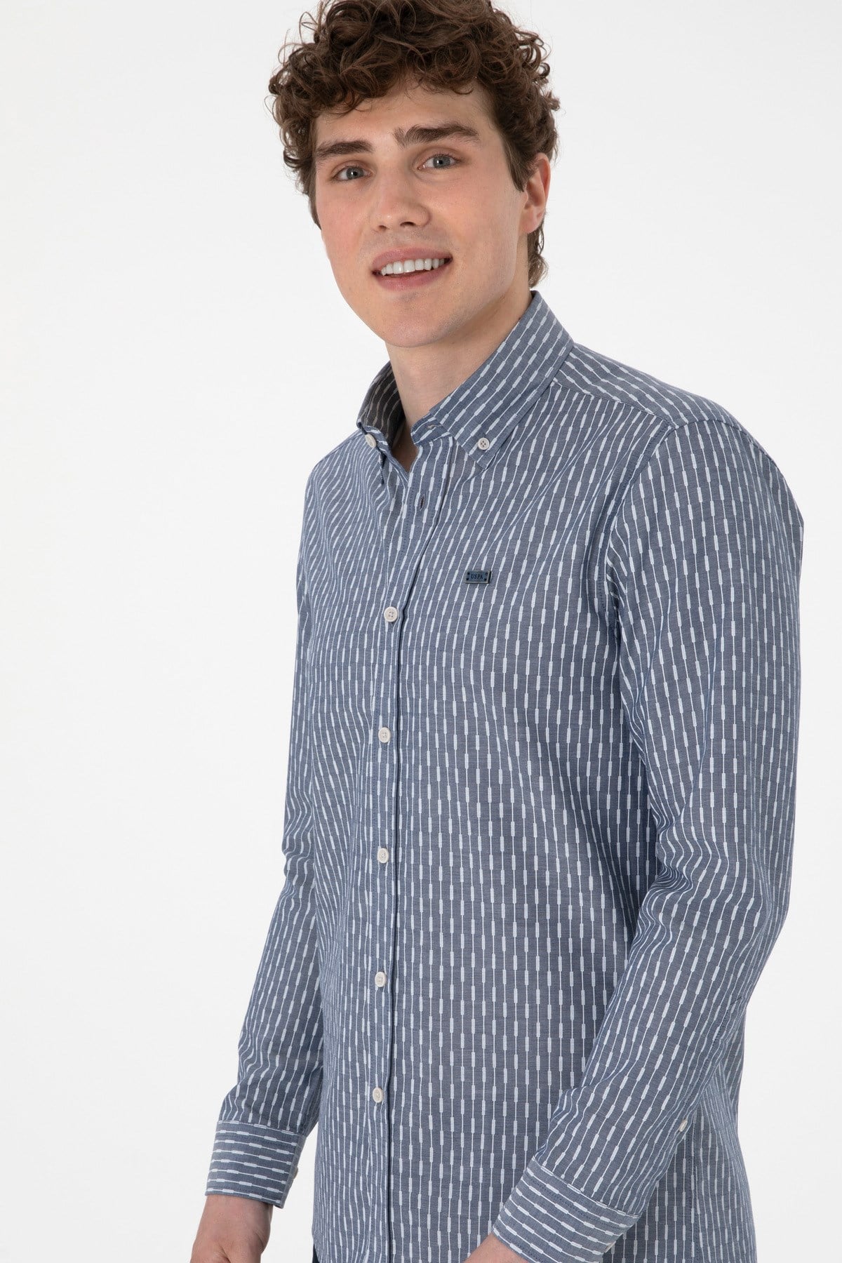 U.s. Polo Assn. Erkek Uzun Kollu Slim Fit Gömlek 2108466