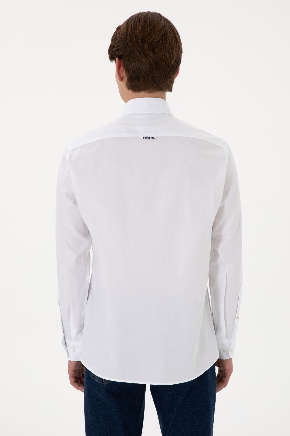 U.s. Polo Assn. %100 Pamuk Uzun Kol Slim Fit Gömlek 2083199