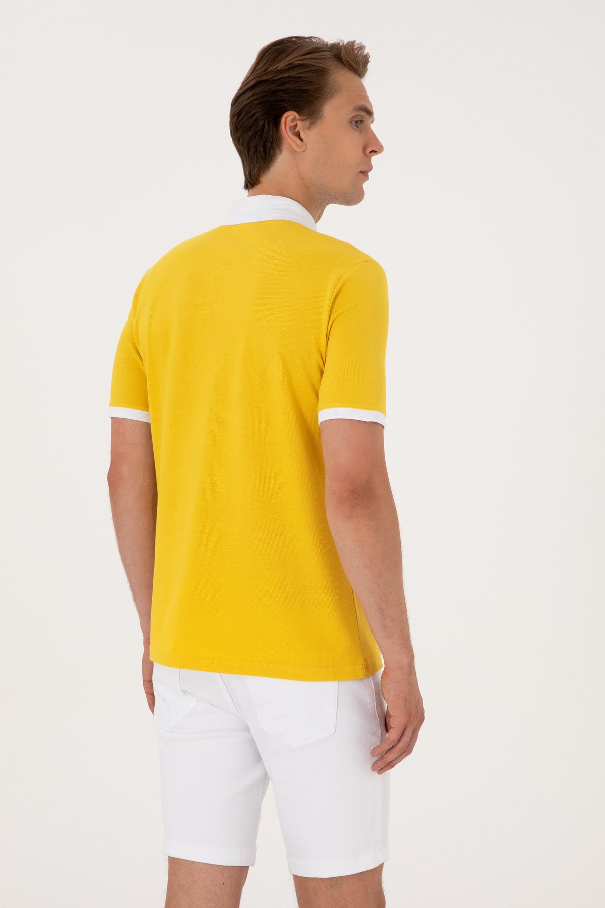 U.s. Polo Assn. Erkek Regular Polo Yaka %100 Pamuk T-Shirt 2104192