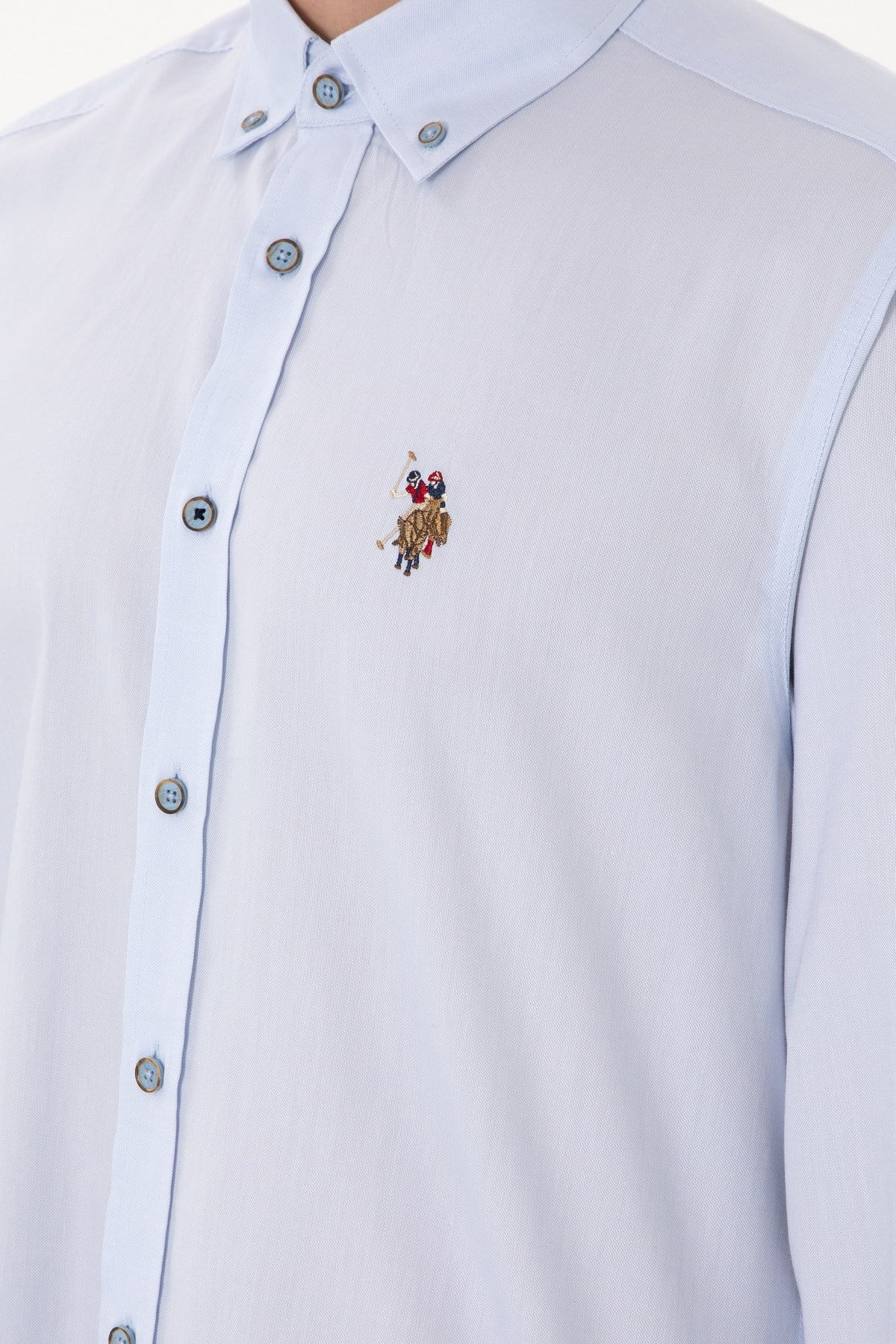 U.s. Polo Assn. Dokuma Uzun Kol Regular Gömlek 2083079