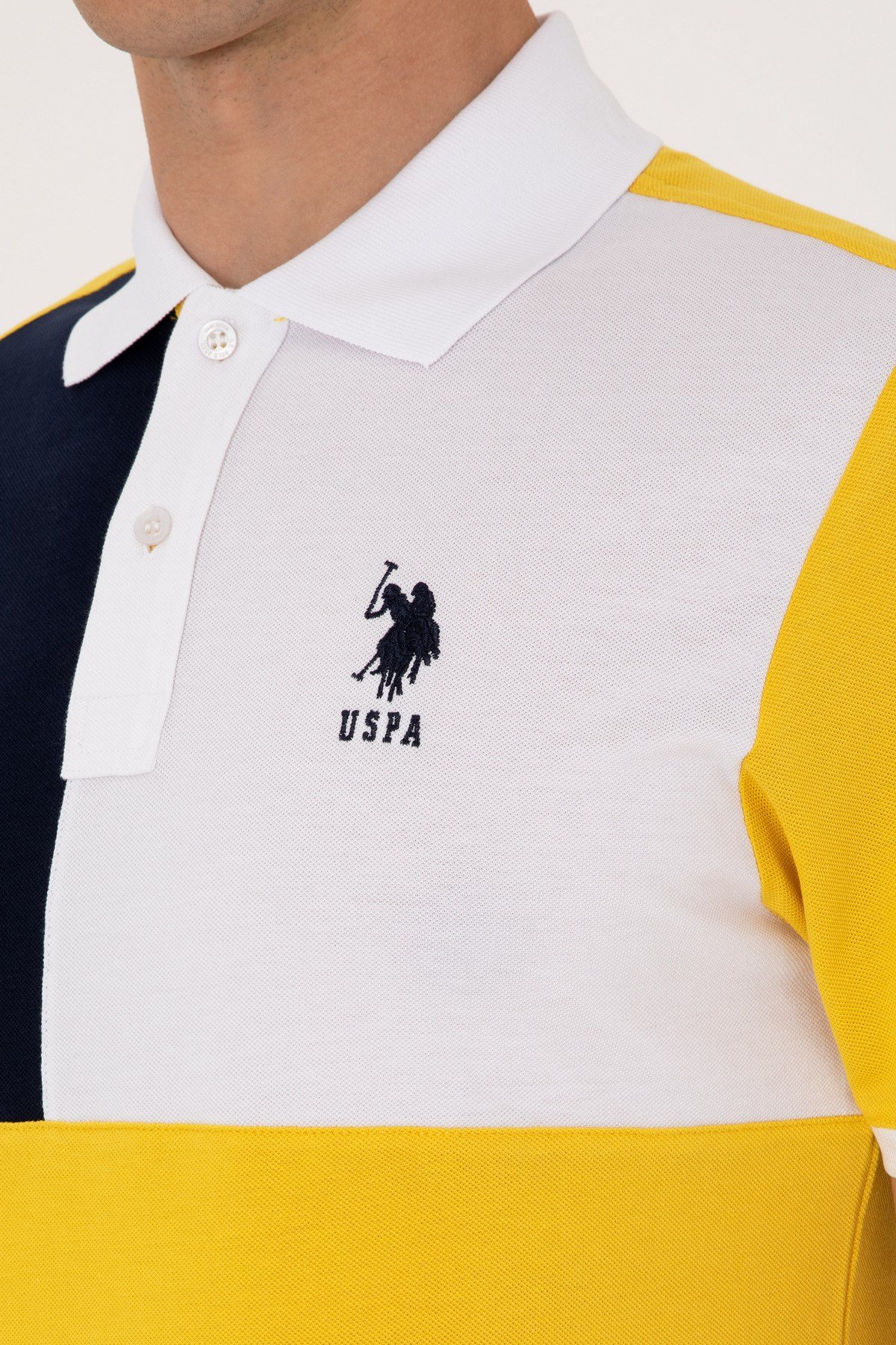 U.s. Polo Assn. Erkek Regular Polo Yaka %100 Pamuk T-Shirt 2104192